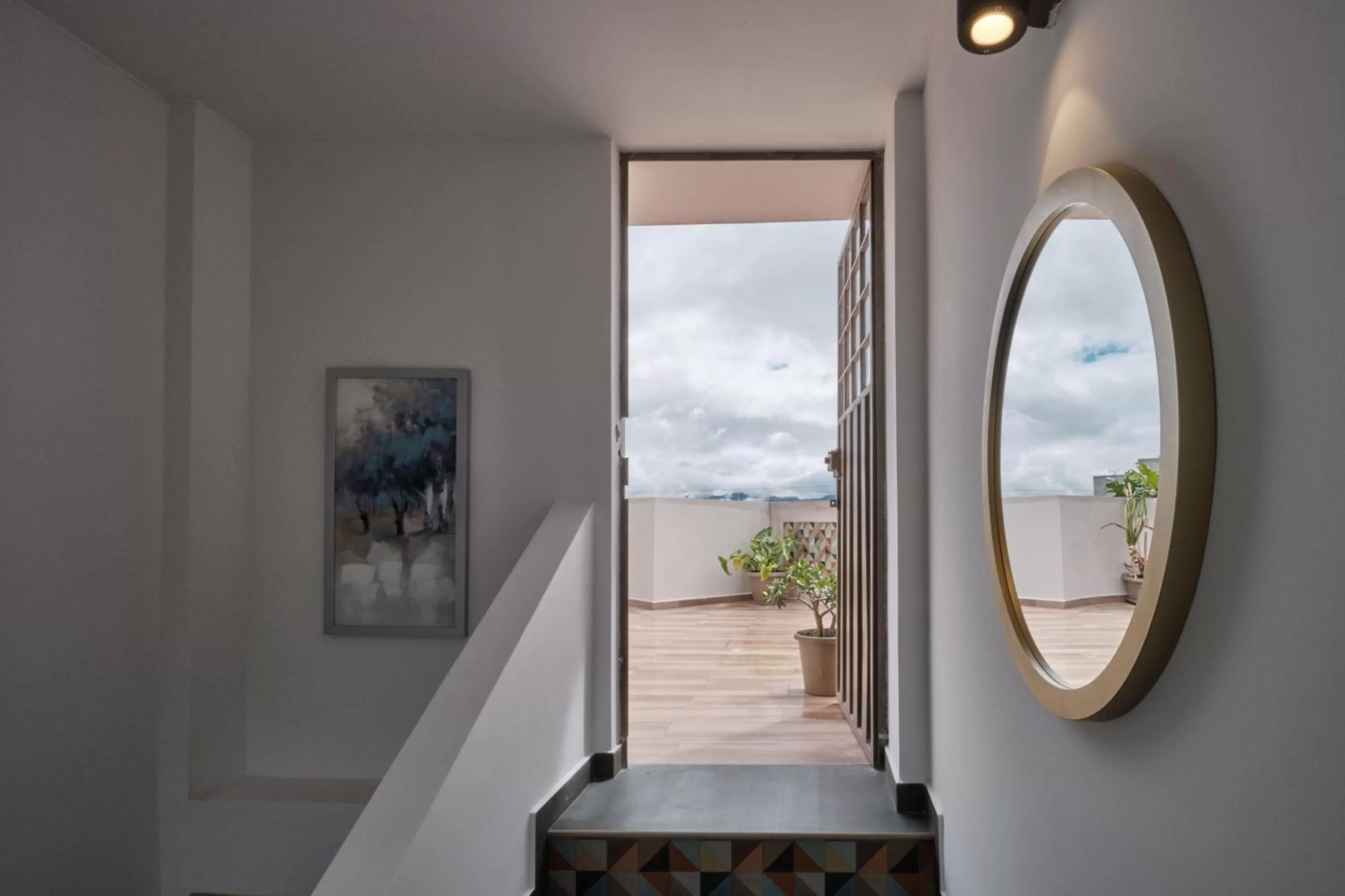 Balcony/Terrace in Asher Hospedaje y Turismo