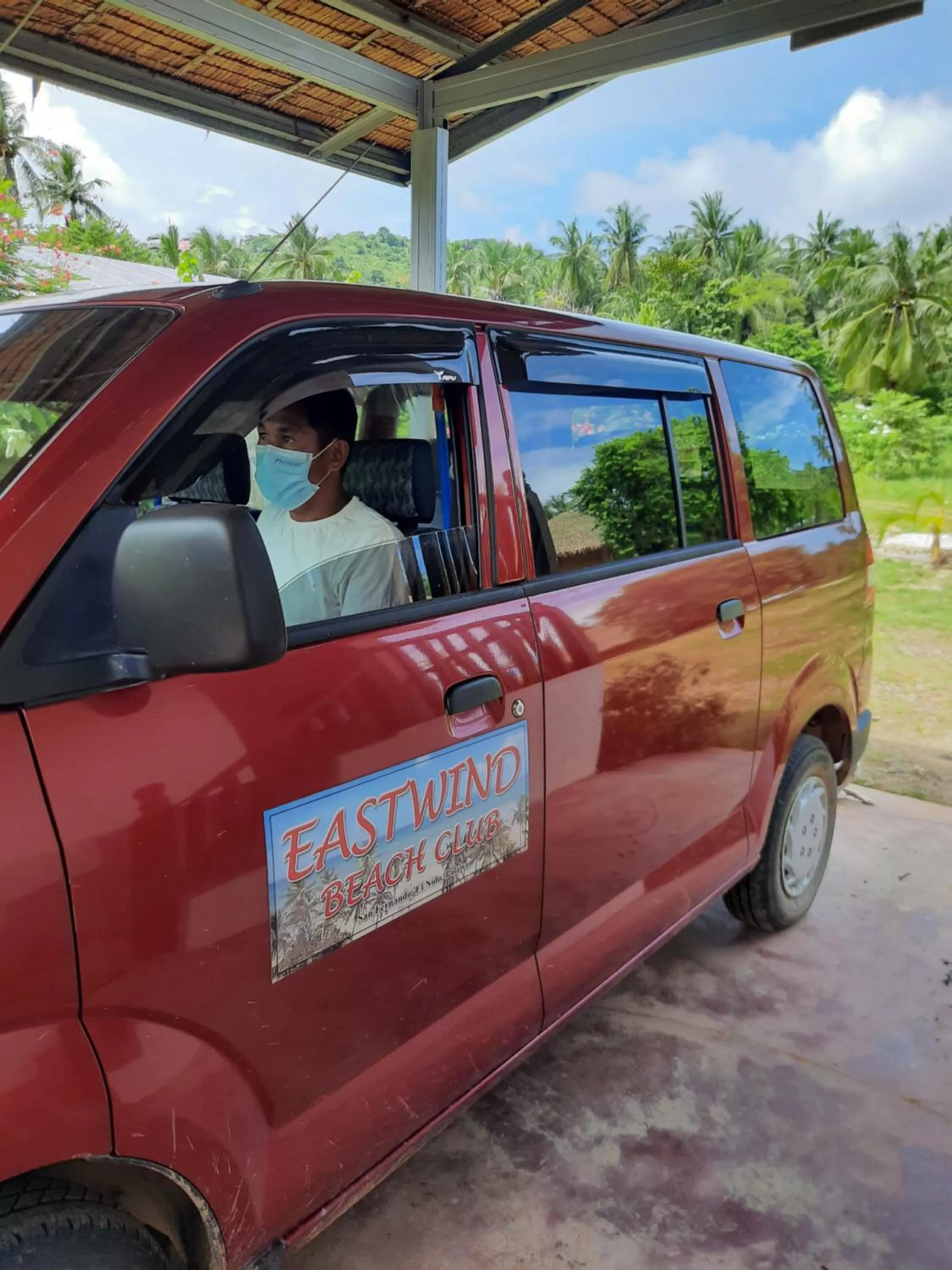 shuttle in Eastwind Beach Club- El Nido