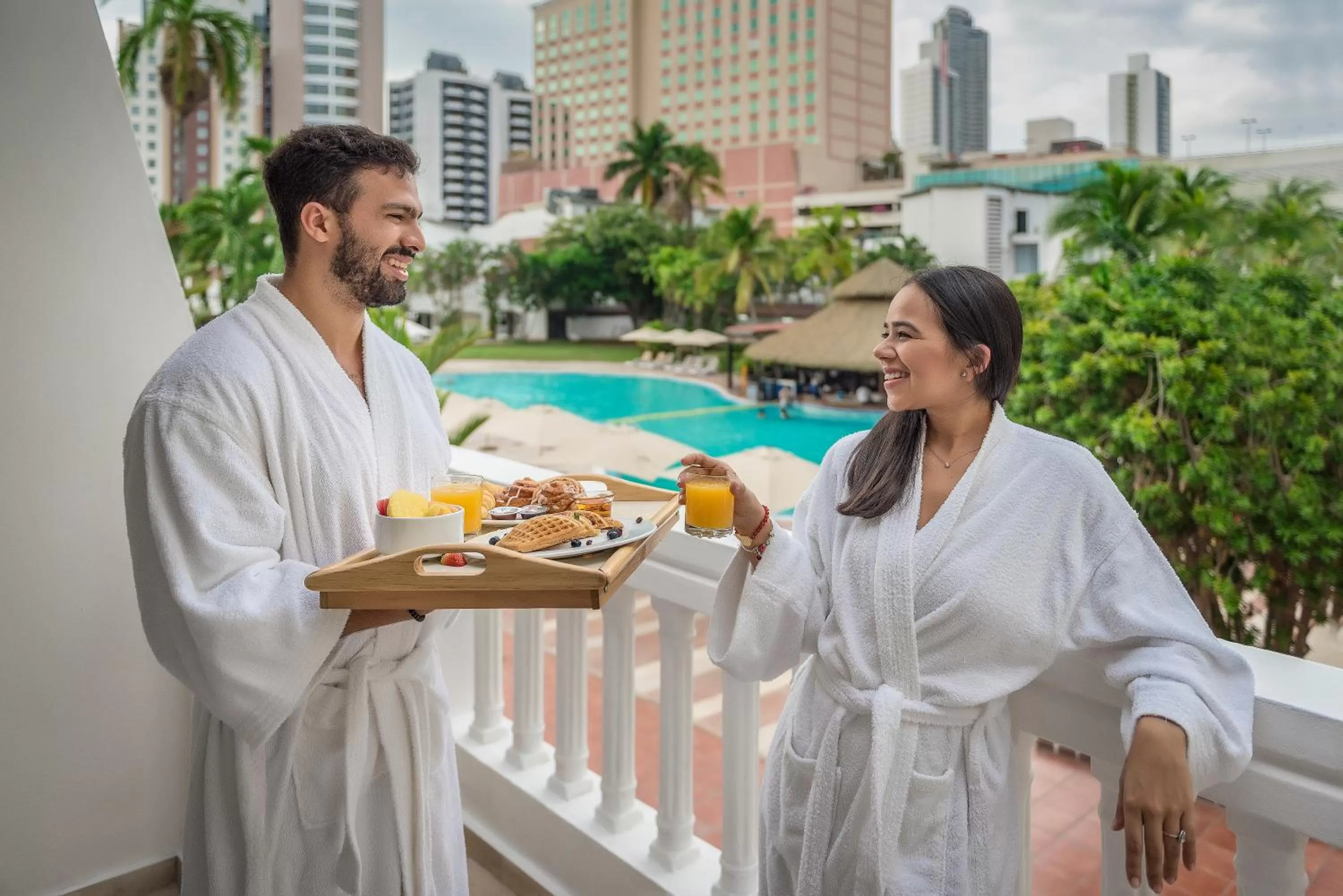 Patio in Hotel El Panama by Faranda Grand, a member of Radisson Individuals