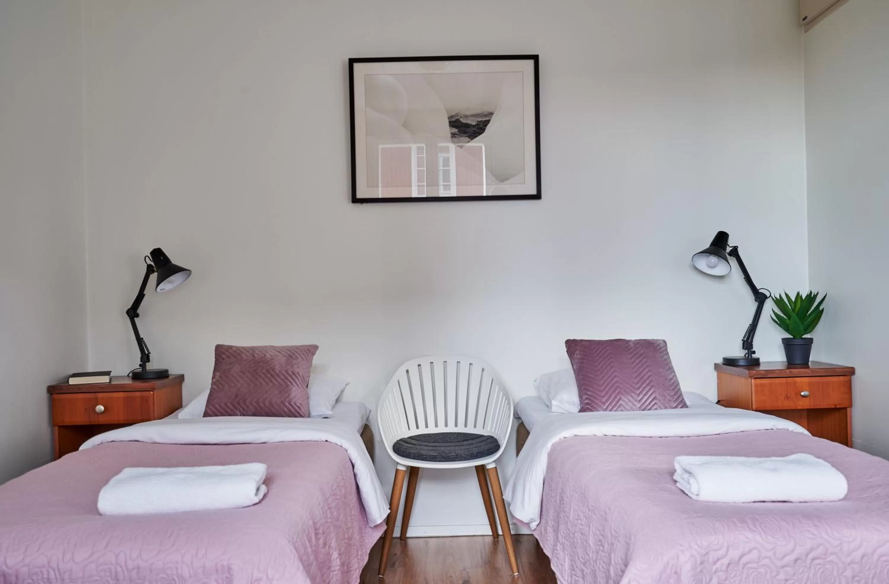 Bedroom, Bed in Hotel Villa Molnby