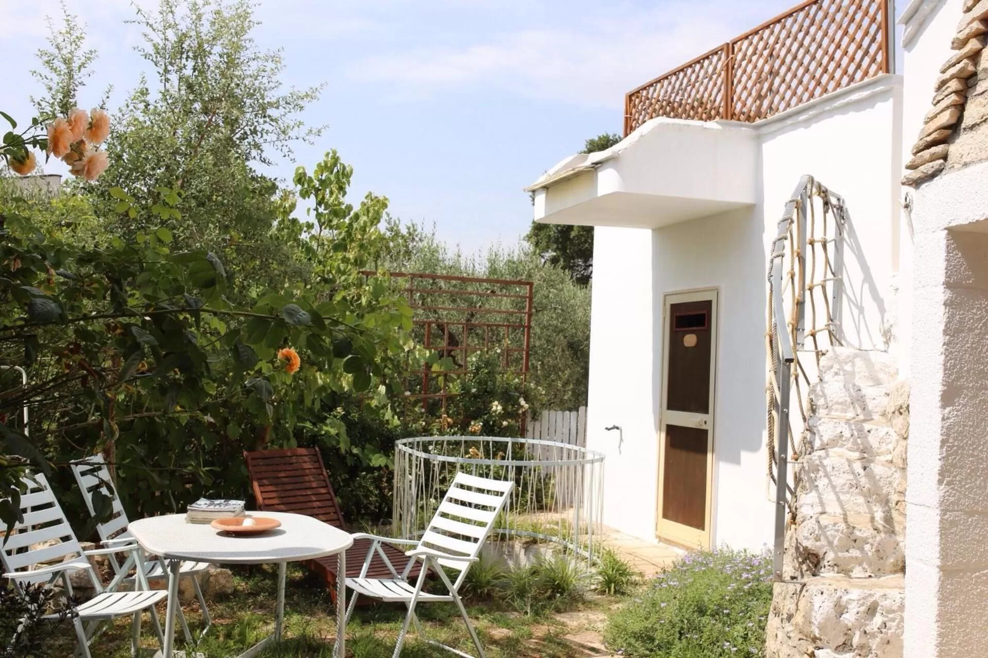 Garden view in La Cascata