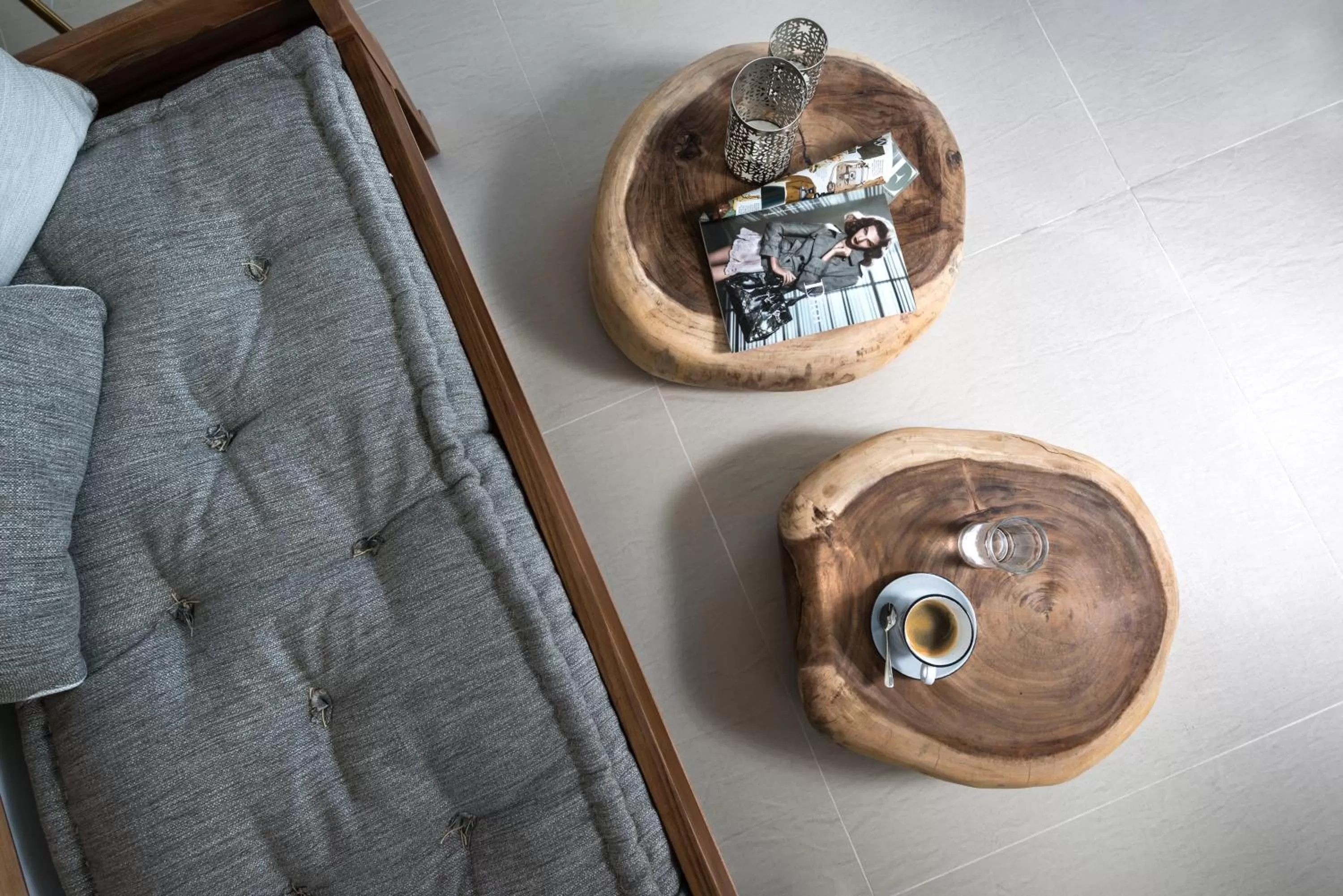 Living room in Nefeles Luxury Suites