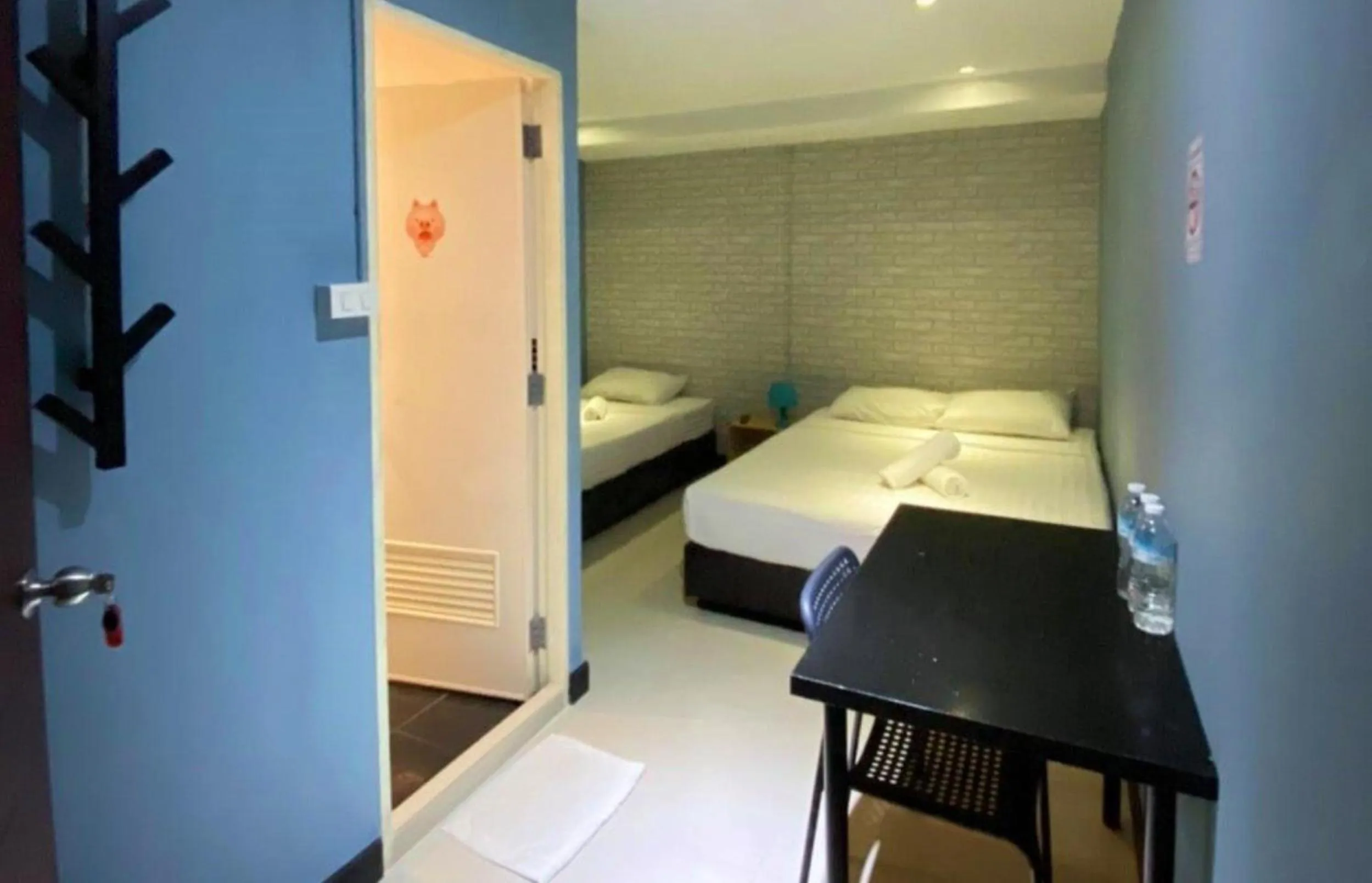 Bedroom, Bed in The Little Pig Sukhumvit