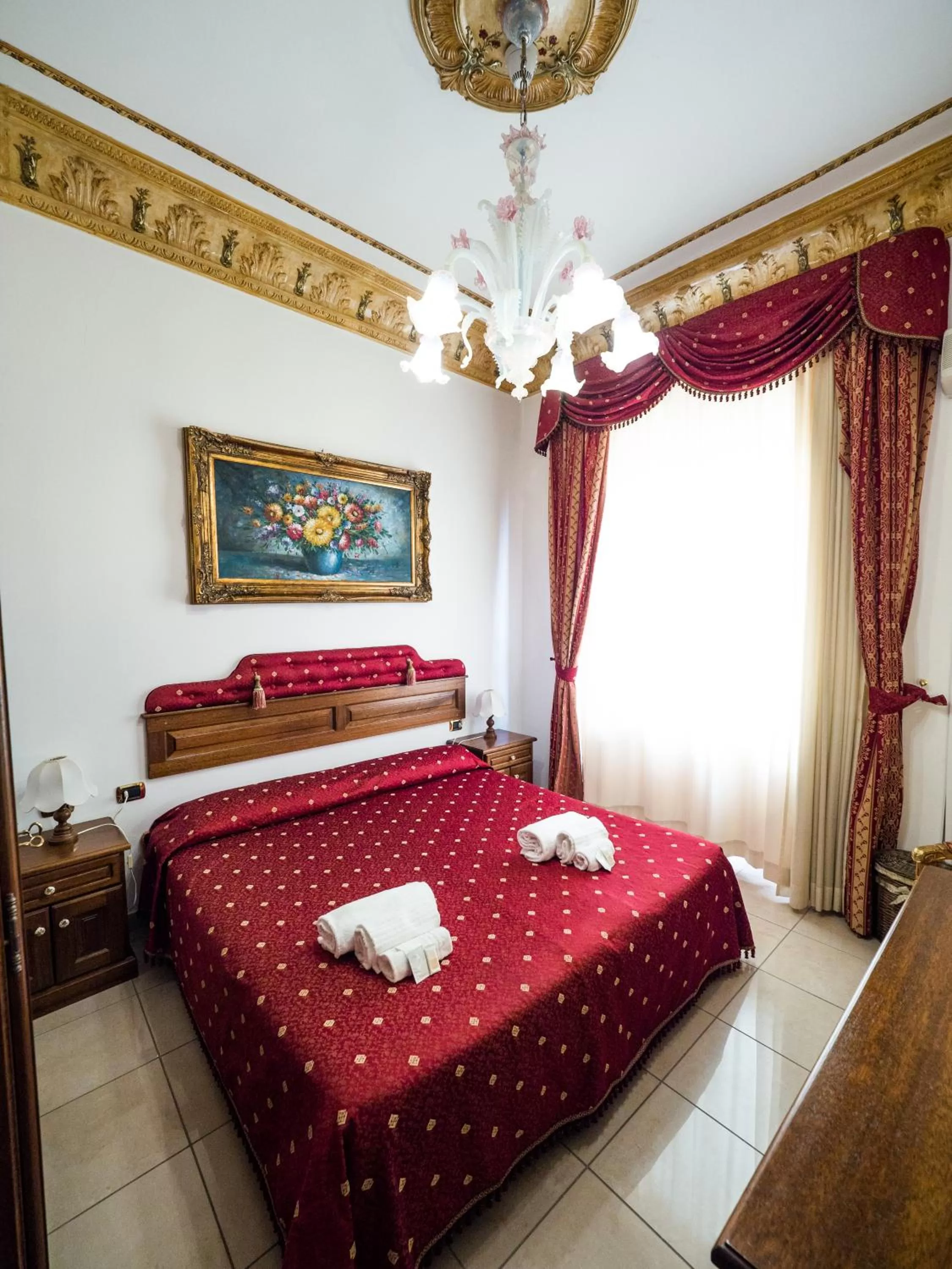 Bed in Euro Hotel Iglesias