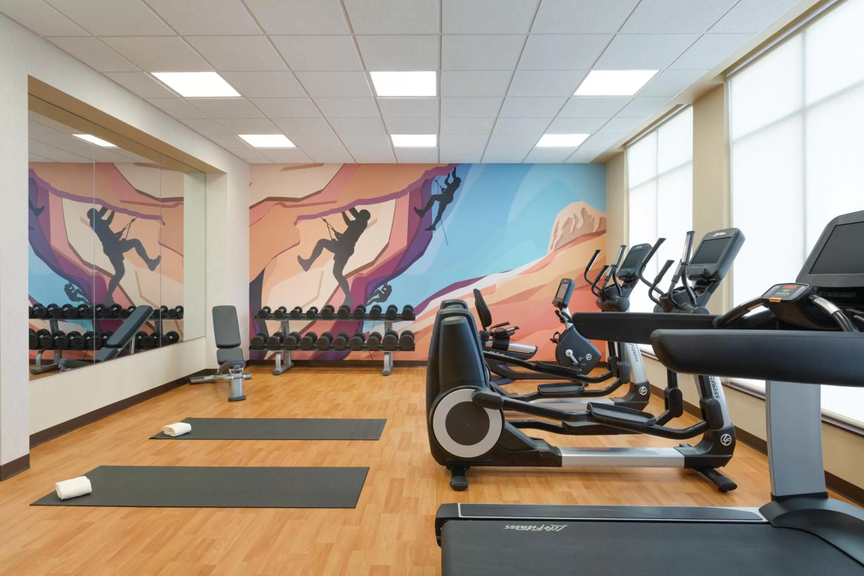 Fitness centre/facilities in Hyatt Place Page Lake Powell