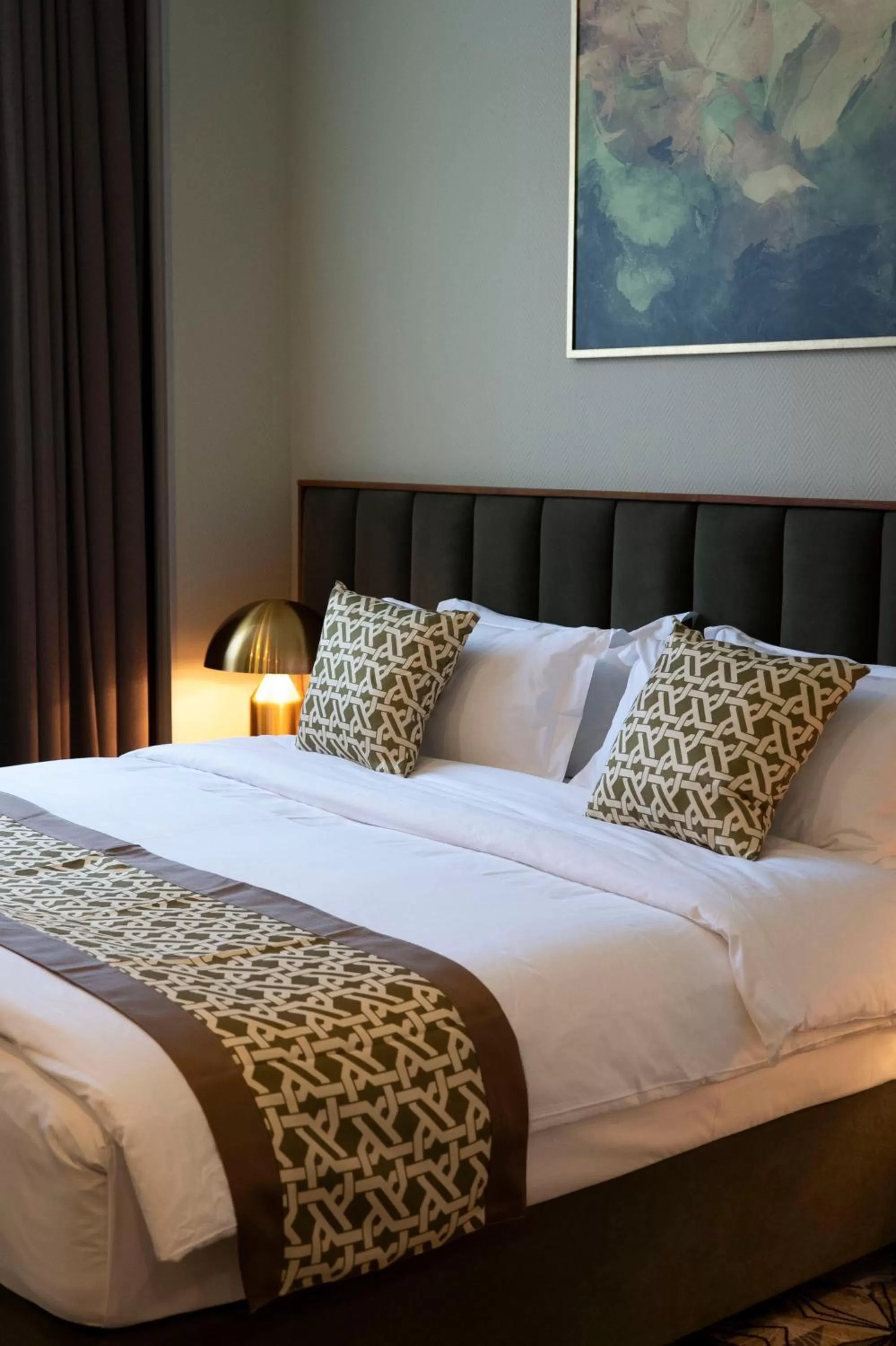 Bed in Grand Opera Hotel