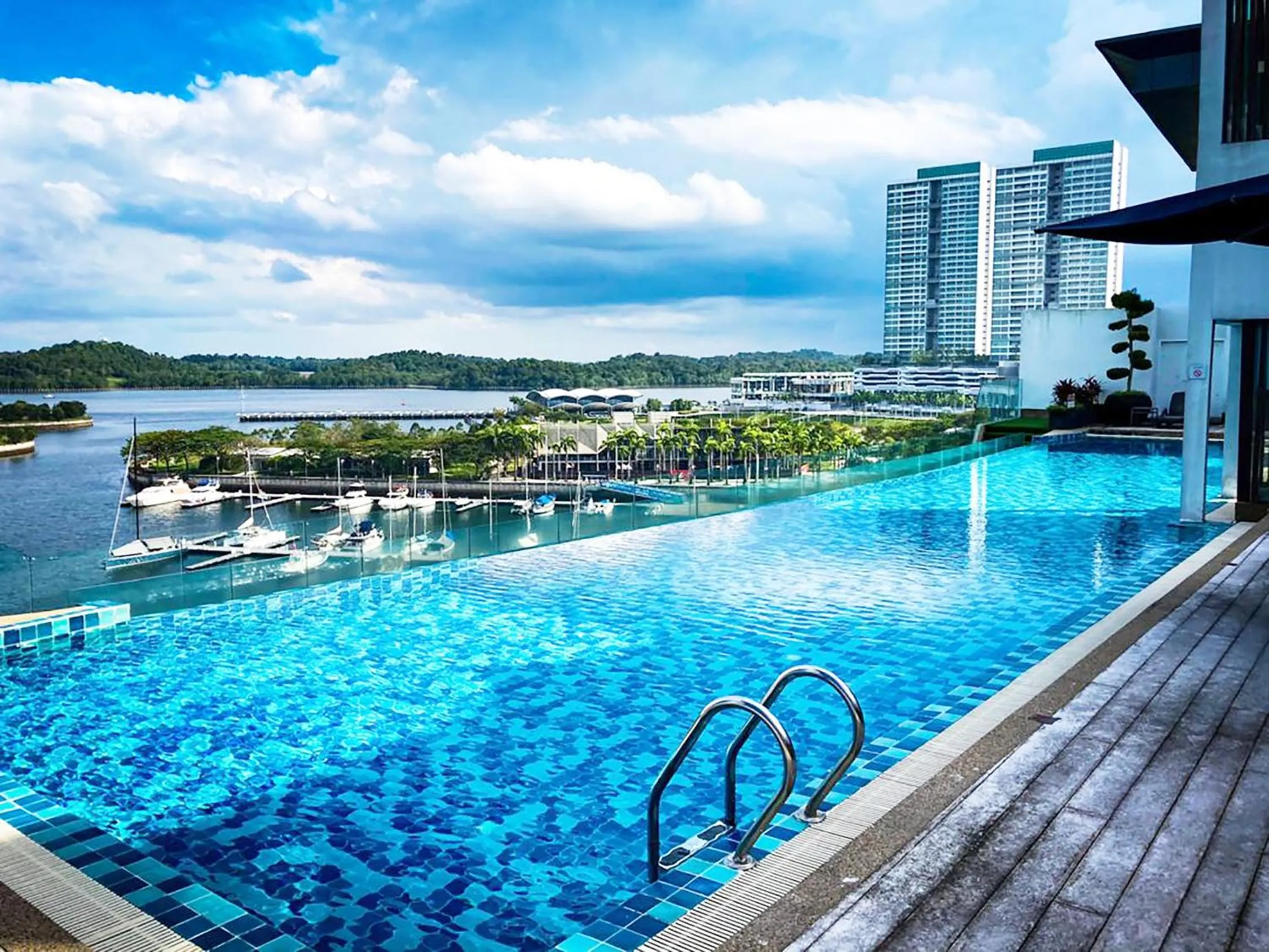 Swimming pool in Trinidad Suites Johor, Trademark Collection by Wyndham