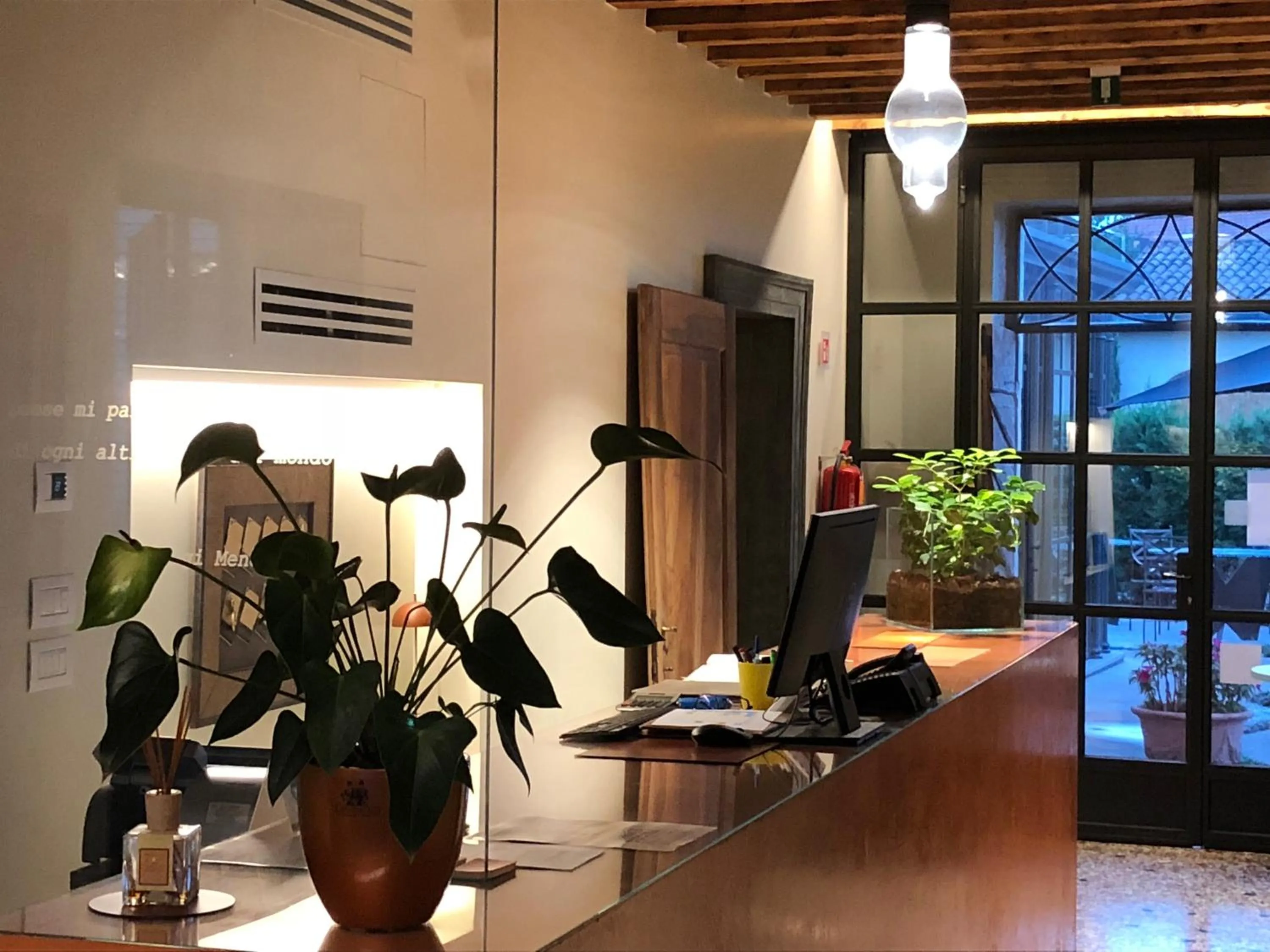 Lobby or reception in Le Andrianelle