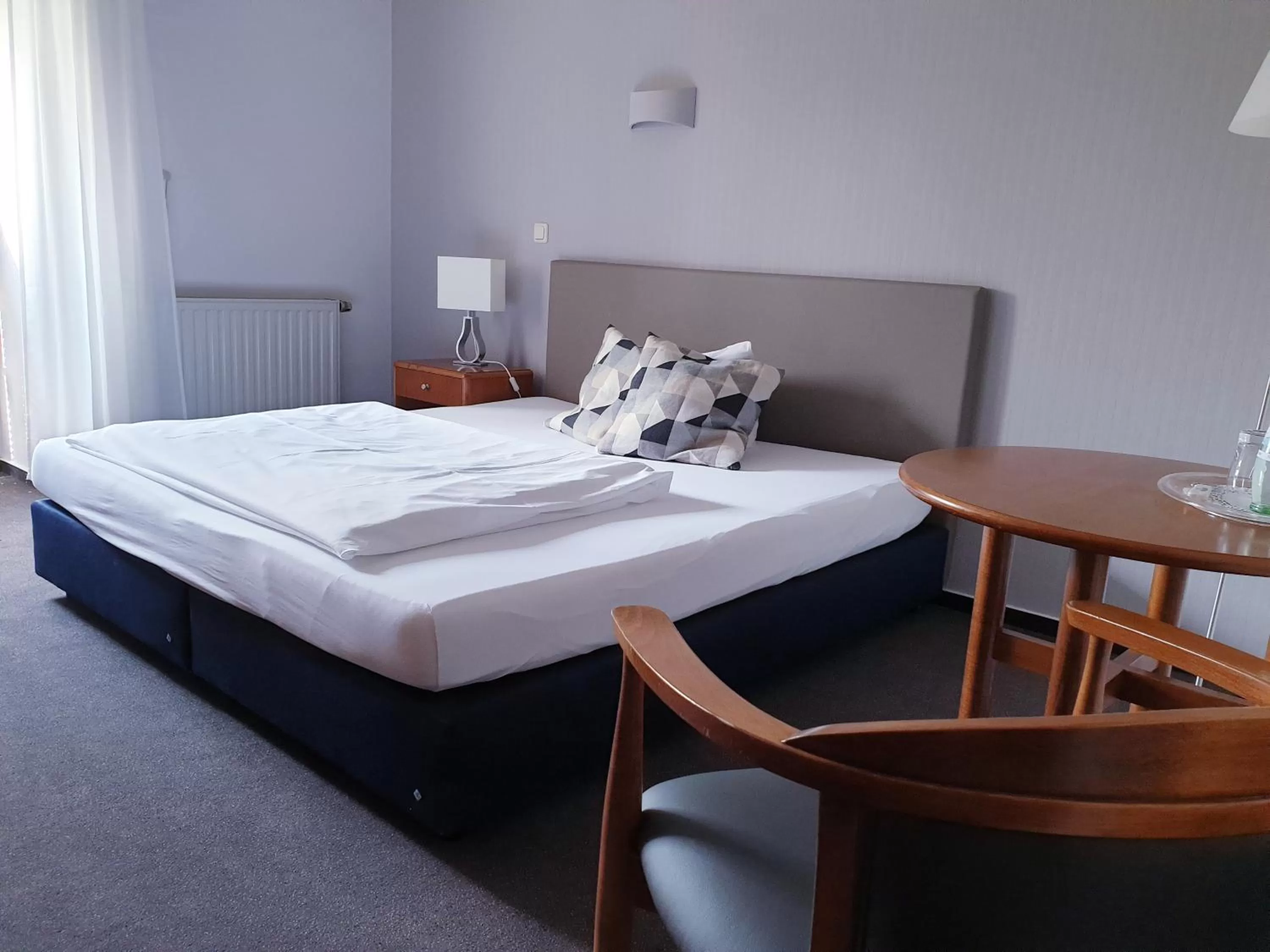 Bed in Hotel Moritz an der Elbe