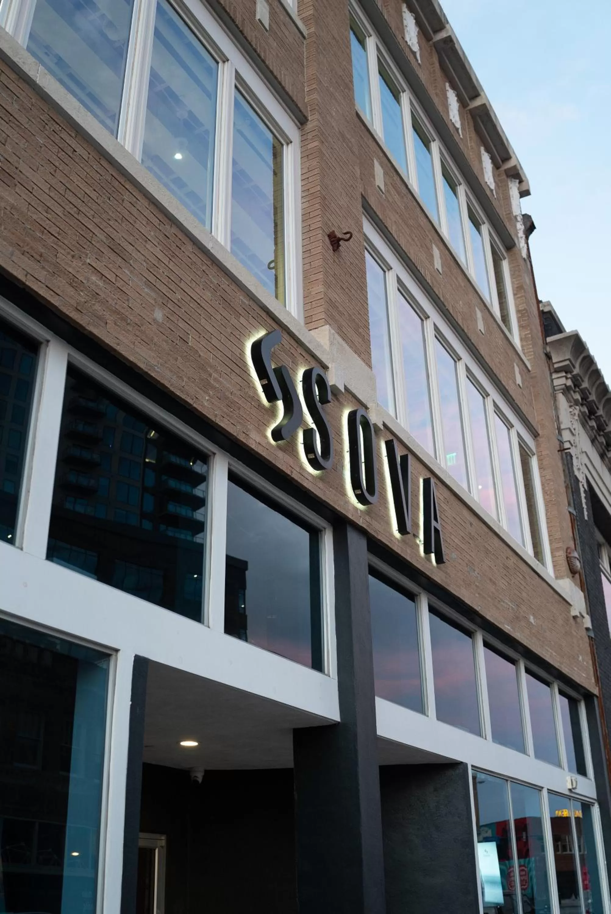 Property building in SOVA Micro-Room & Social Hotel