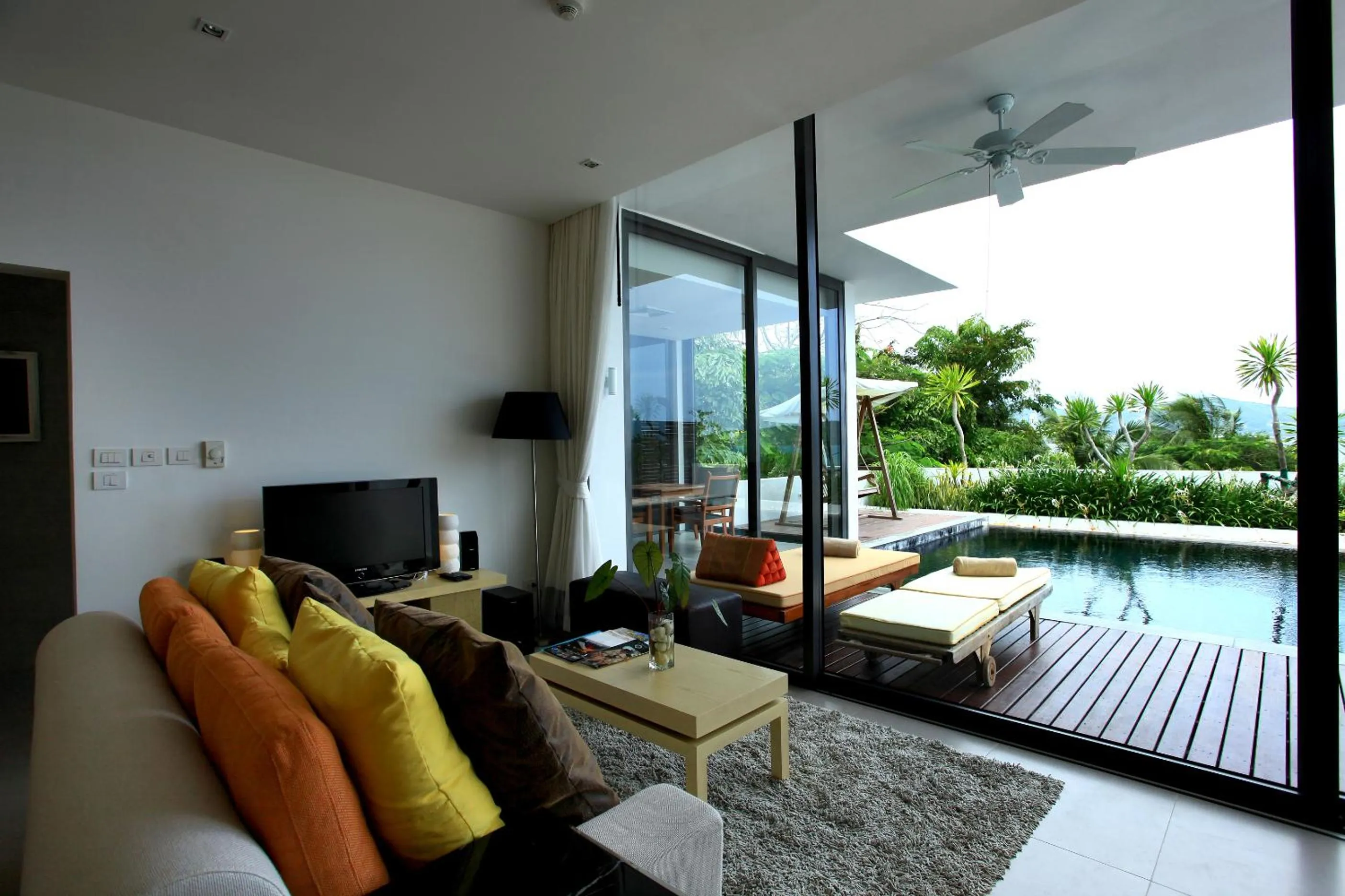 Balcony/Terrace in IndoChine Resort and Villas