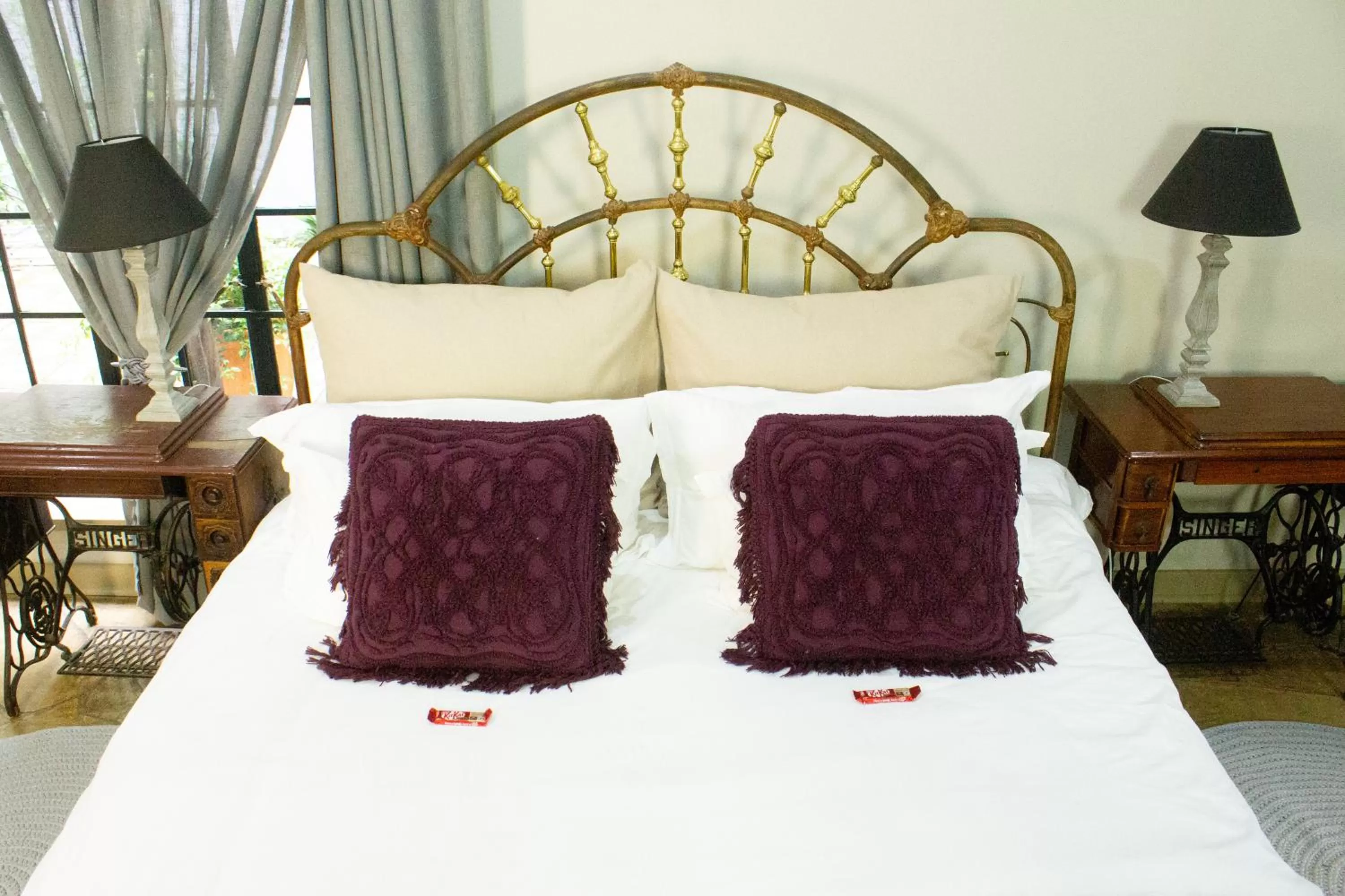 Bed in Ben's Bed and Breakfast