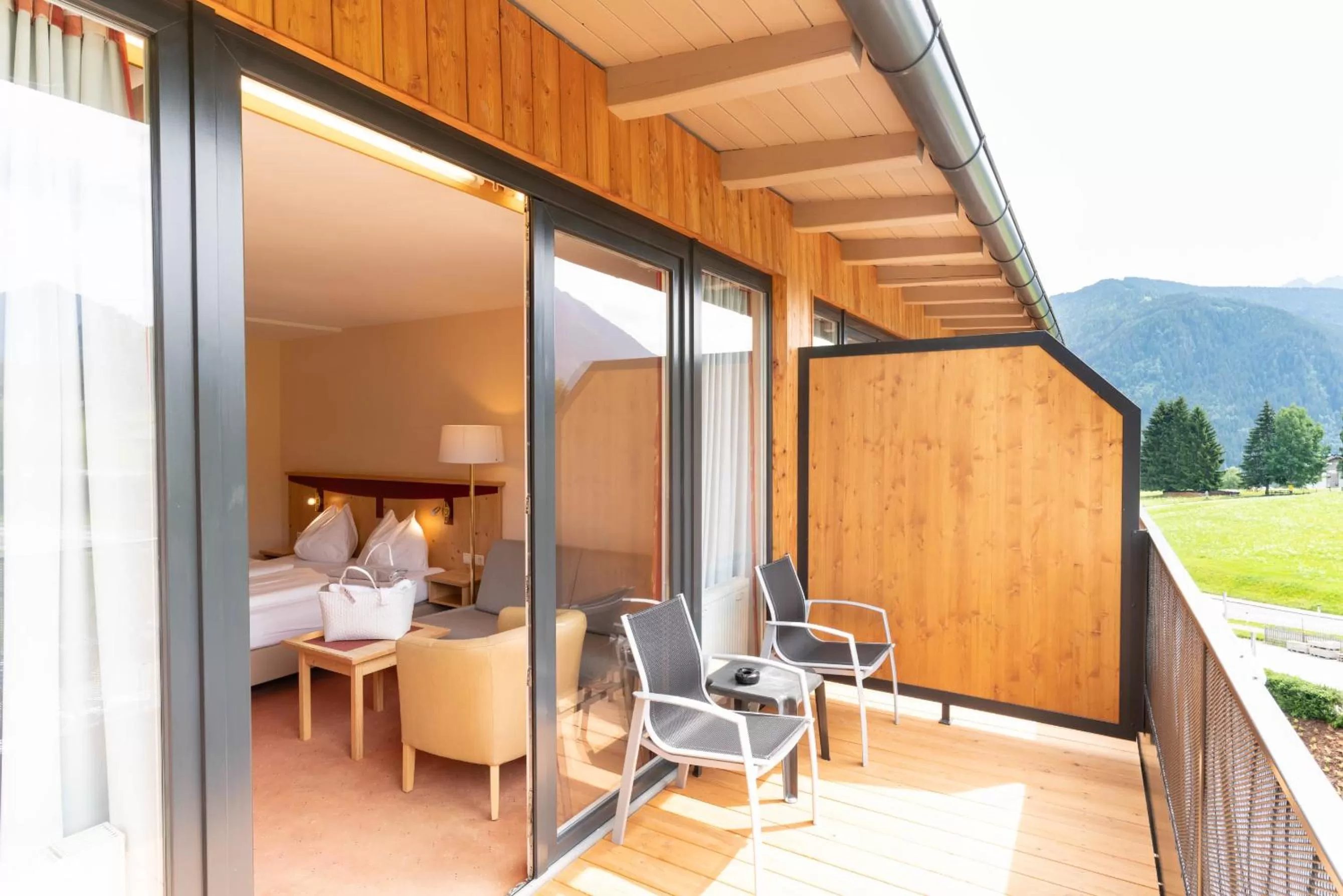 Balcony/Terrace in Apart & Suiten Hotel WEIDEN