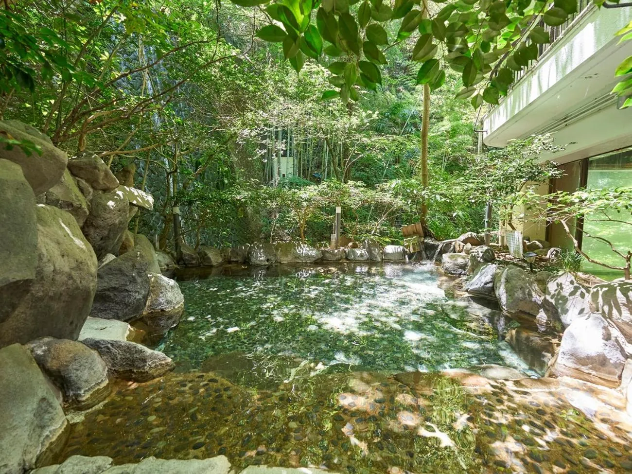Garden in Hakone Yumoto Hotel