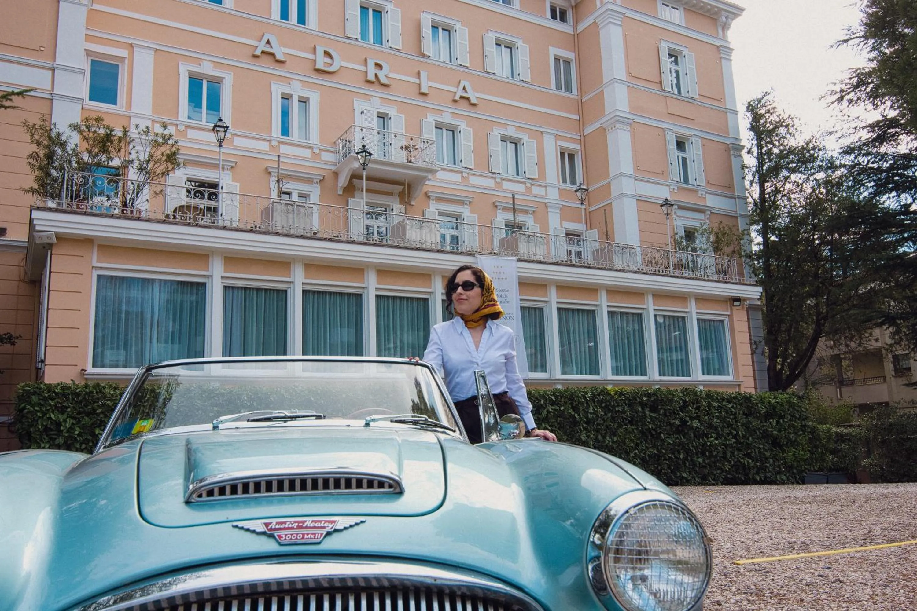 Property building in Hotel Adria