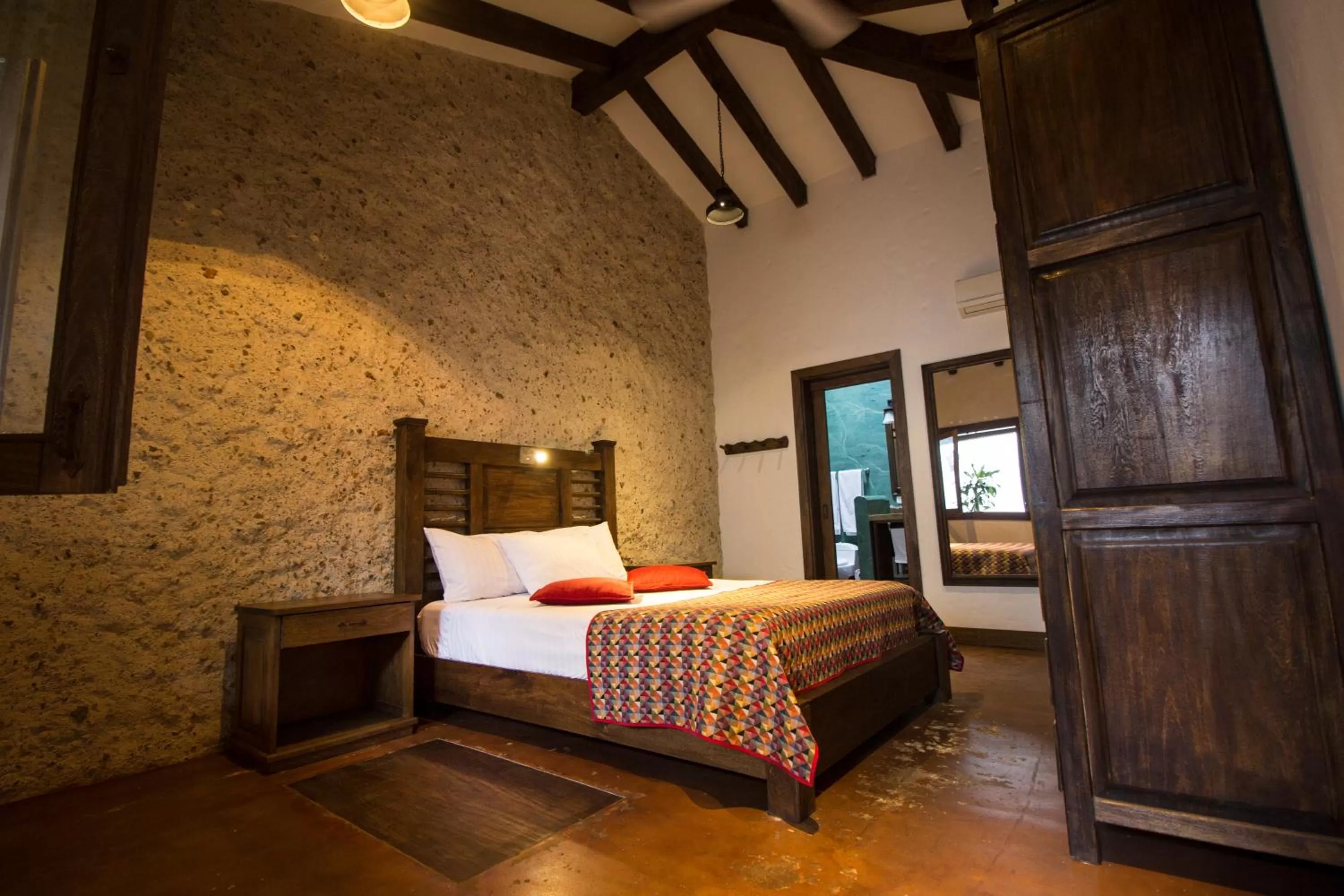 Bedroom, Bed in Casa Del Reloj