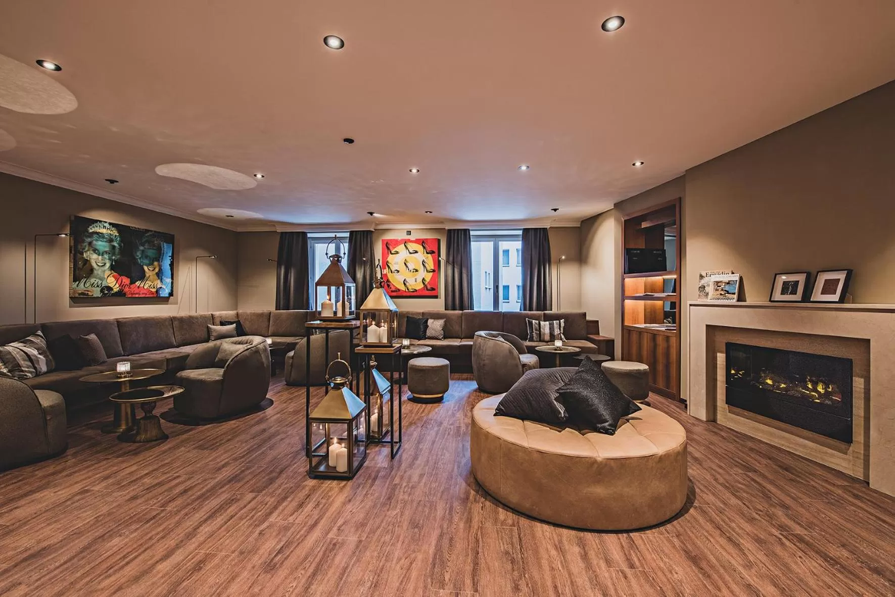 Lobby or reception in Art Boutique Hotel Monopol