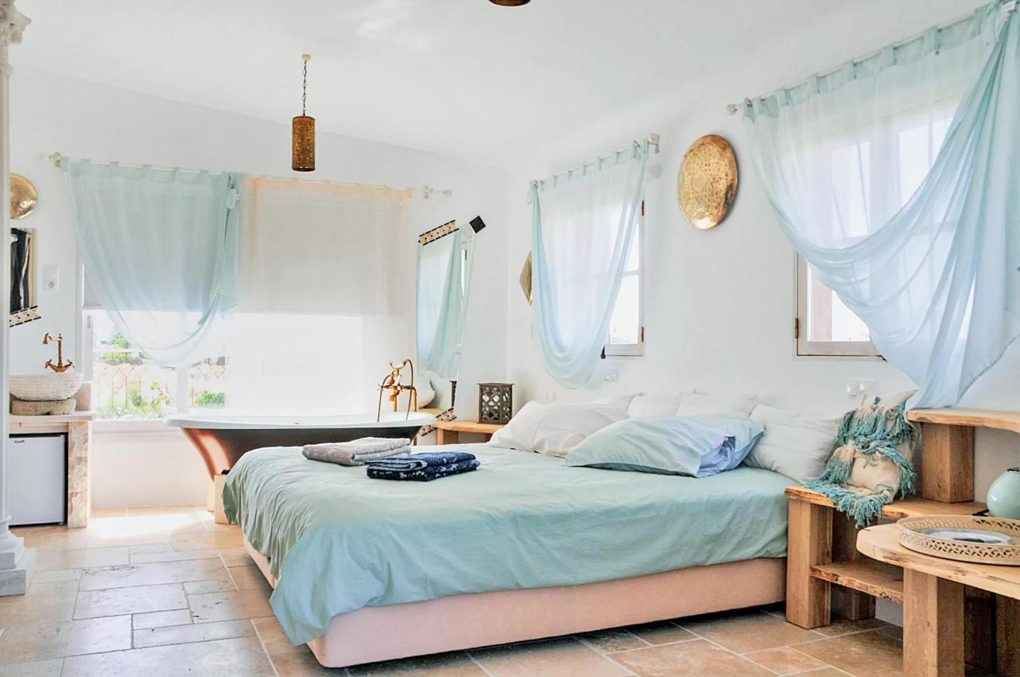 Bed in Uma Casa a Beira Sol