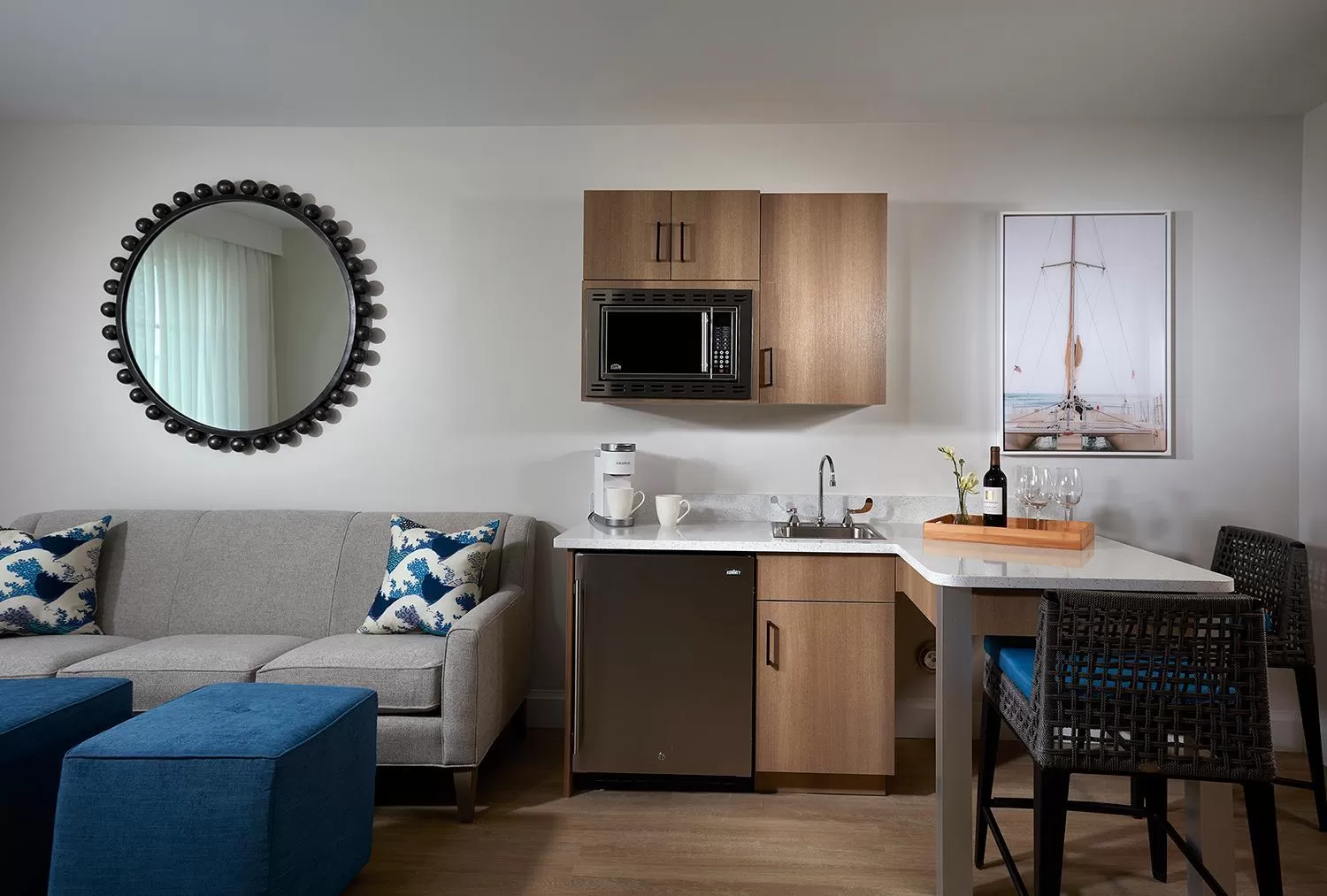 Living room in The Pointe Hotel