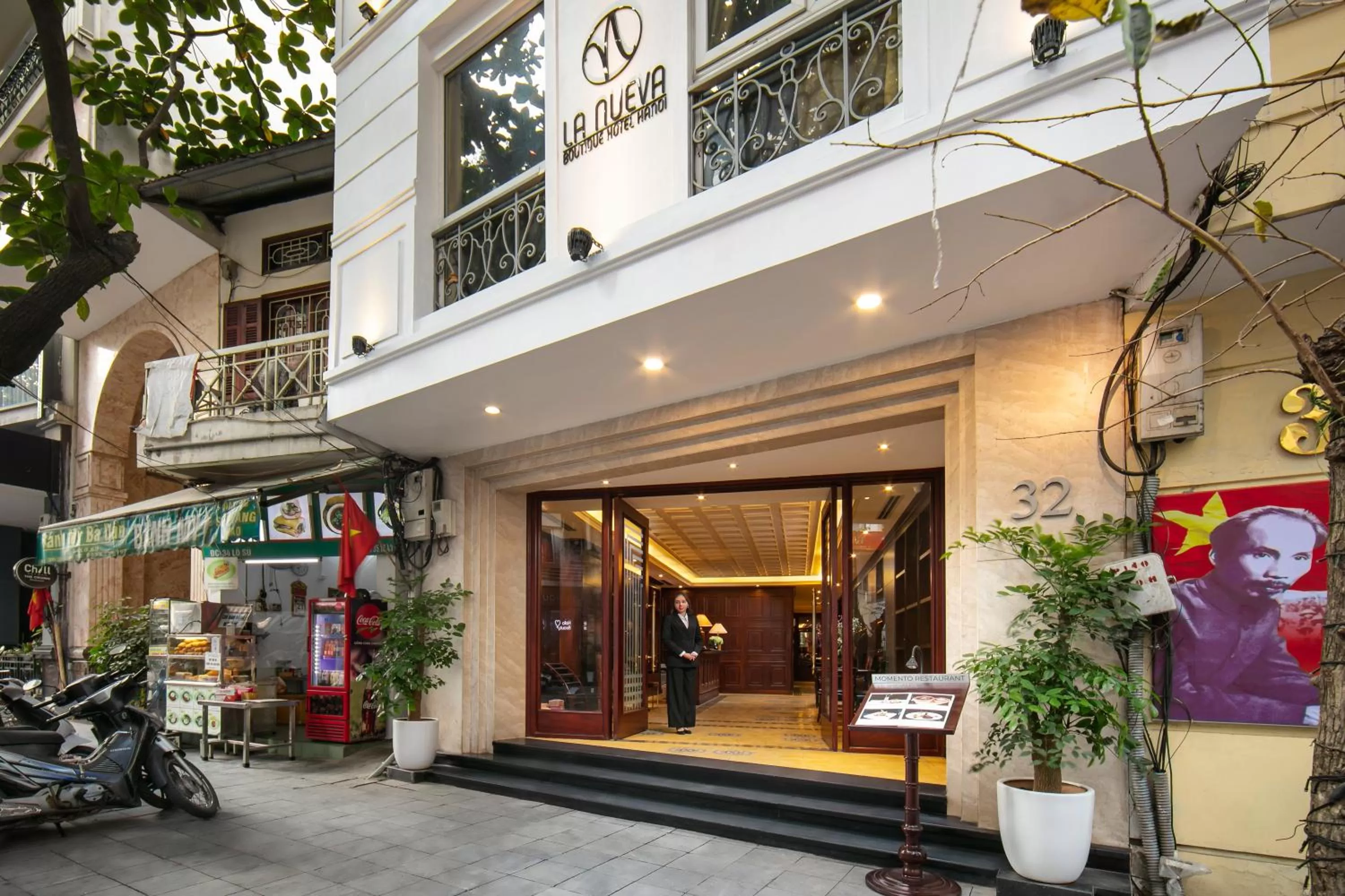 Property building in La Nueva Boutique Hotel Hanoi & Spa