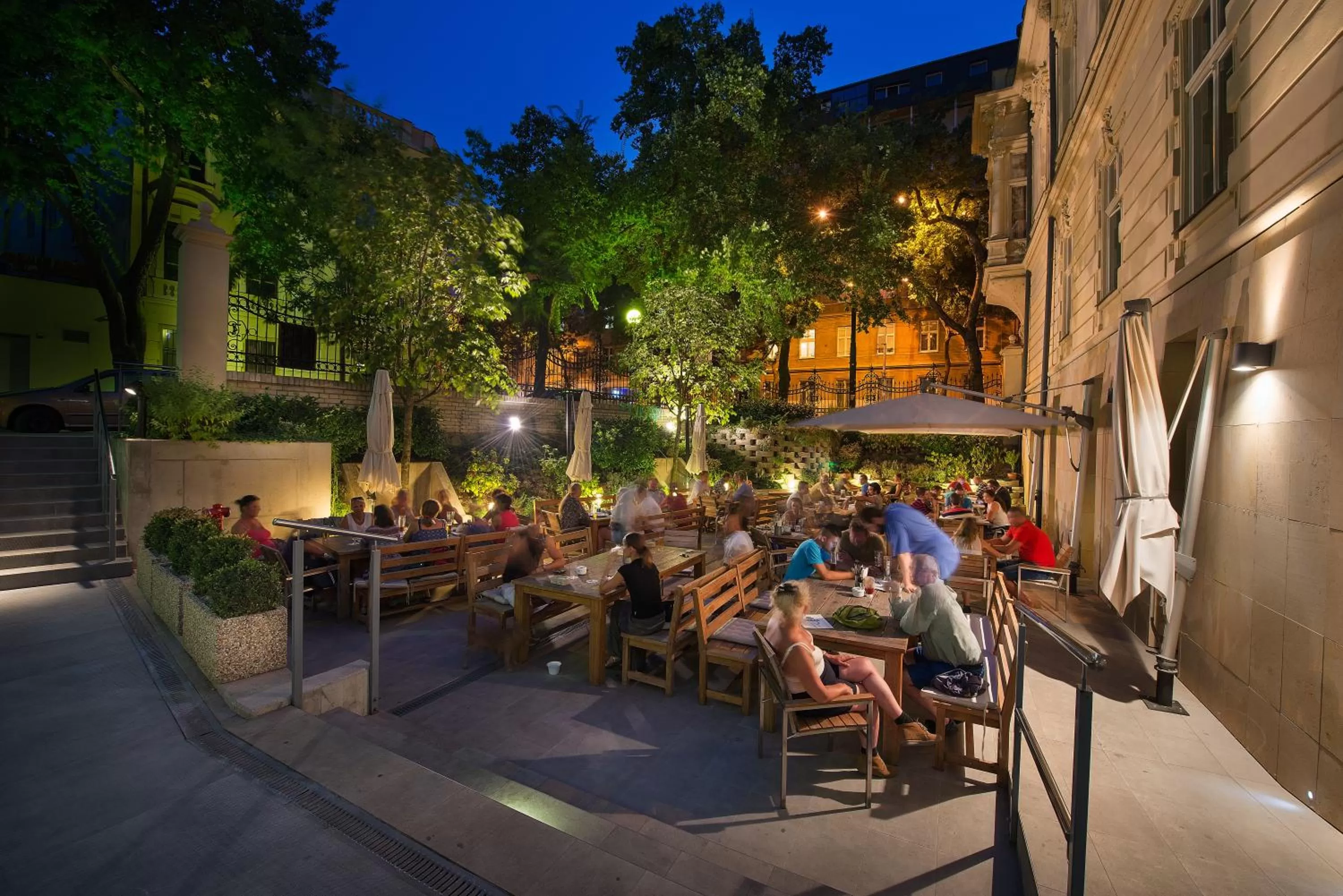Patio in LOFT Hotel Bratislava