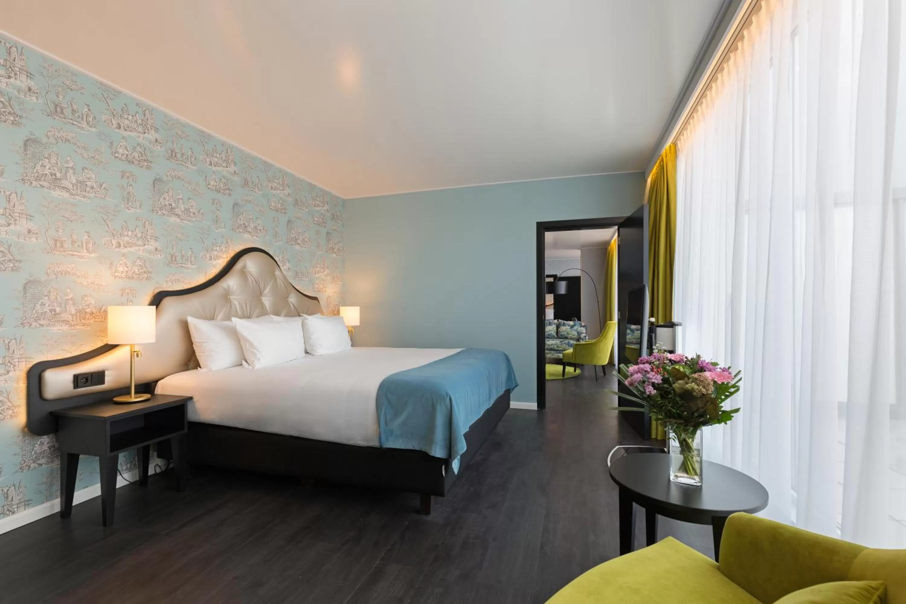 Bedroom, Bed in Thon Hotel Bristol Stephanie