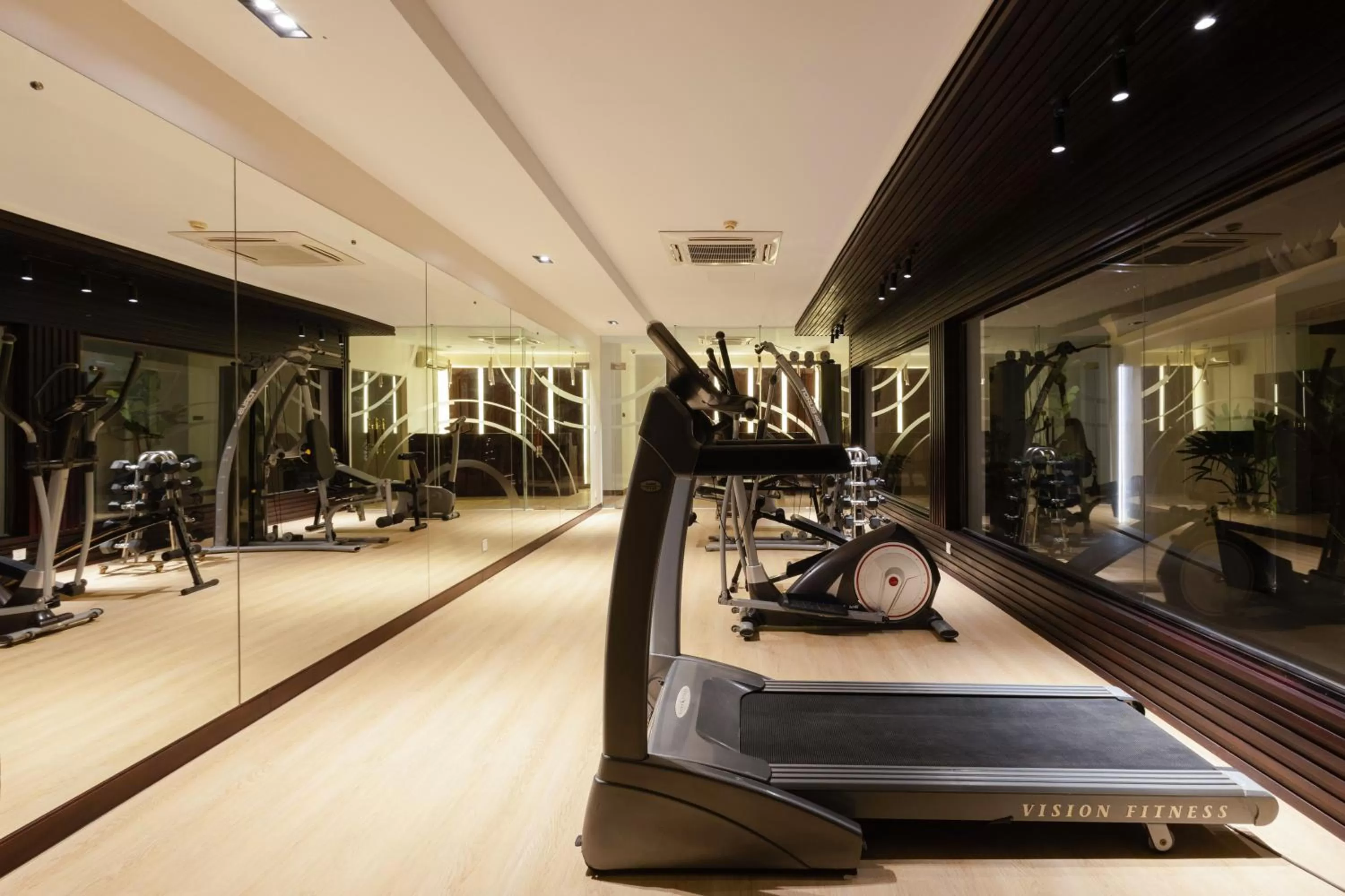 Fitness centre/facilities in Saem Siemreap Hotel