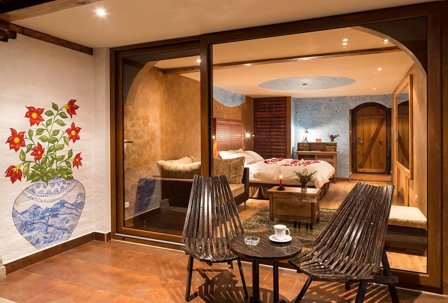 Bed in Luna Volcán, Adventure SPA