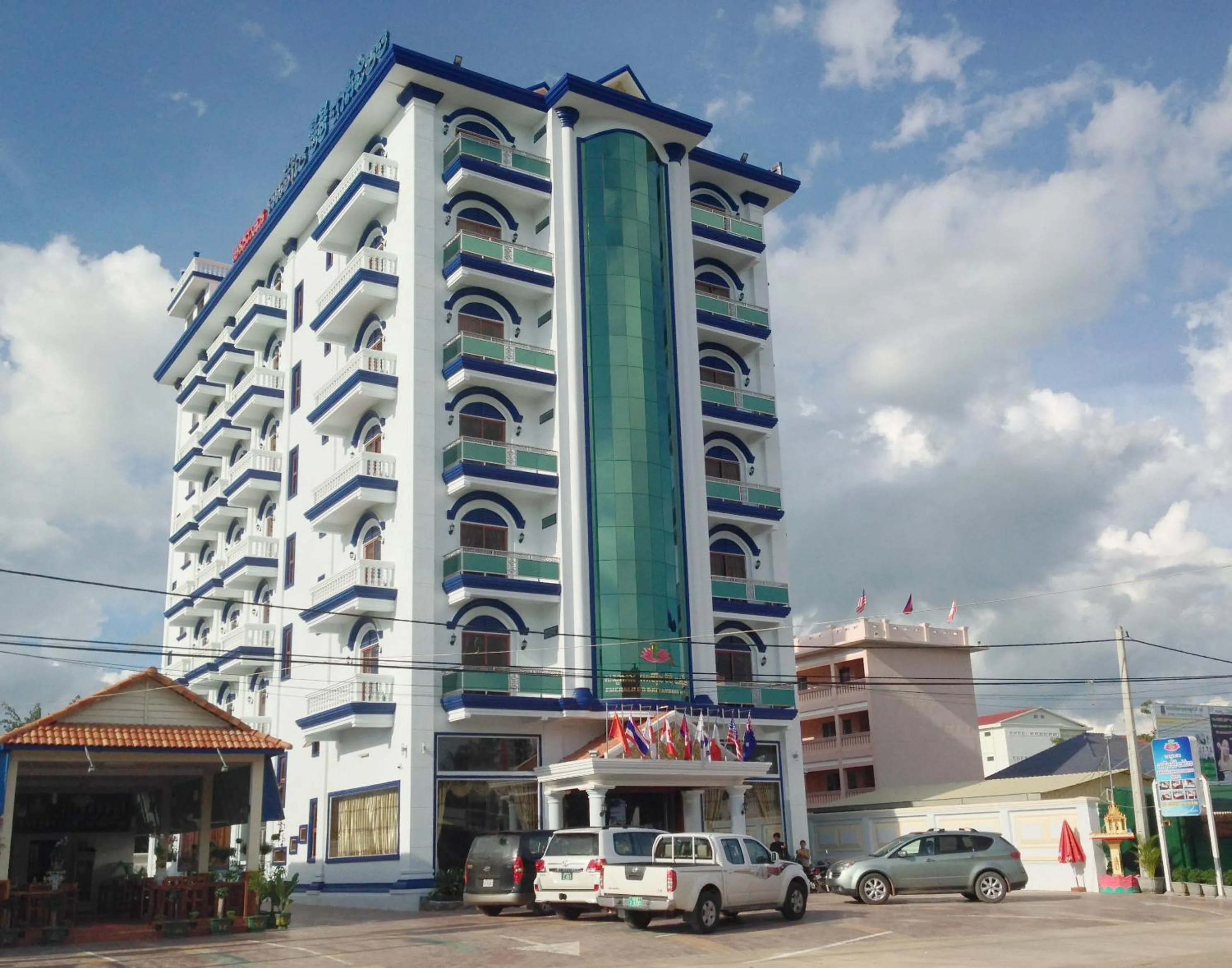 Property building in Emerald BB Battambang Hotel