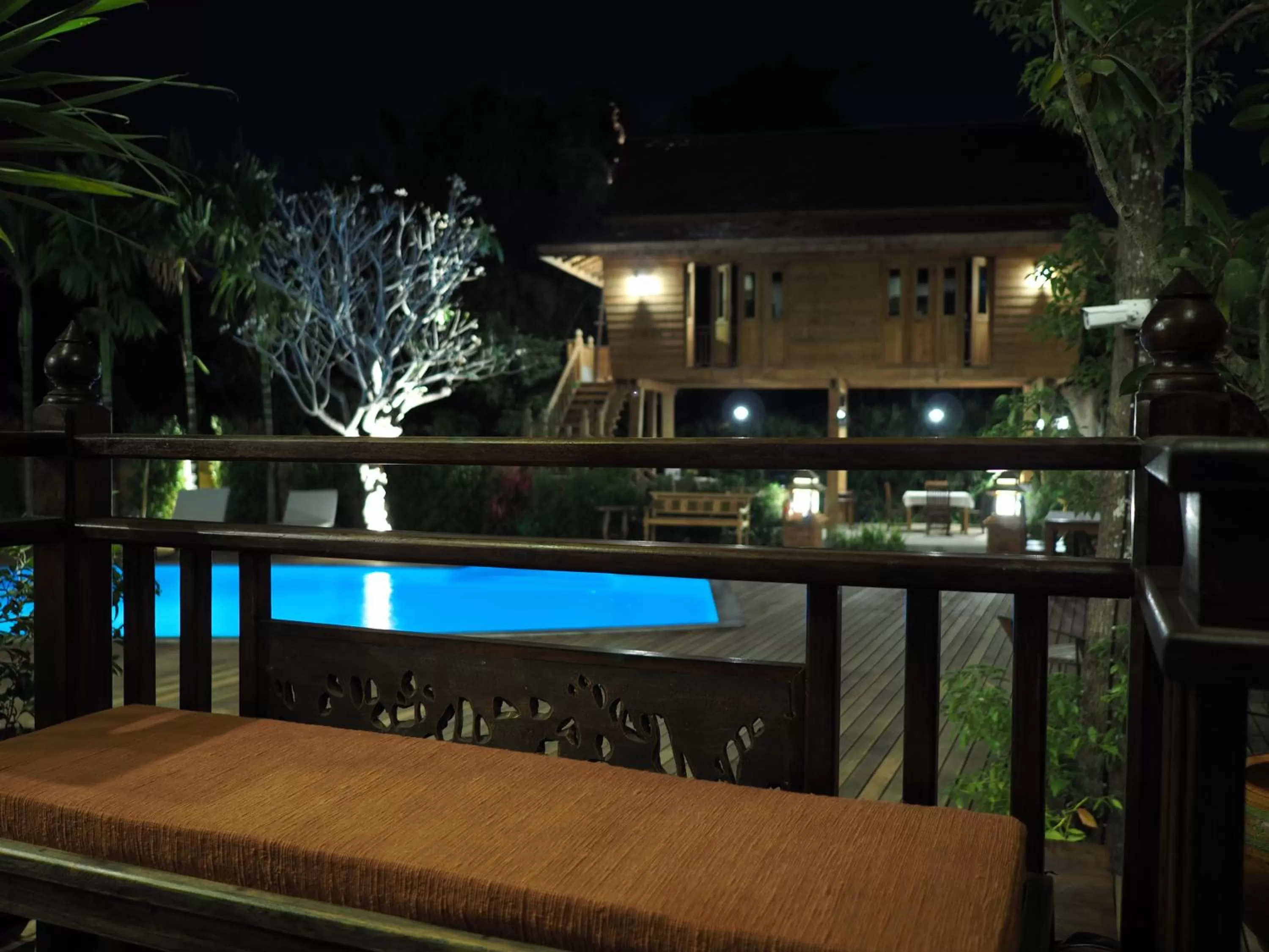 Balcony/Terrace in Amata Lanna Village อมตะล้านนาวิลเลจ