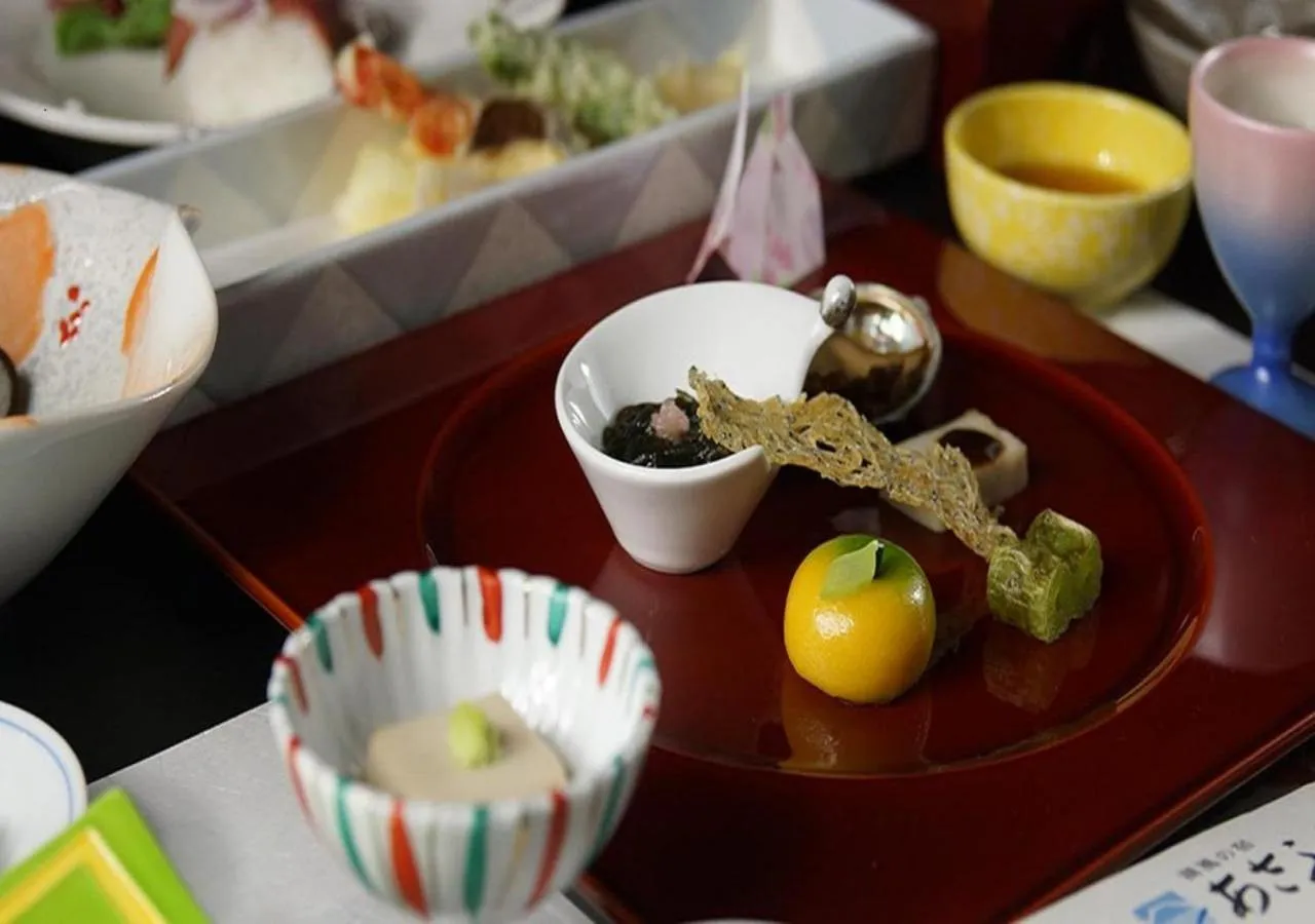 Food close-up in Hotel Asafuji