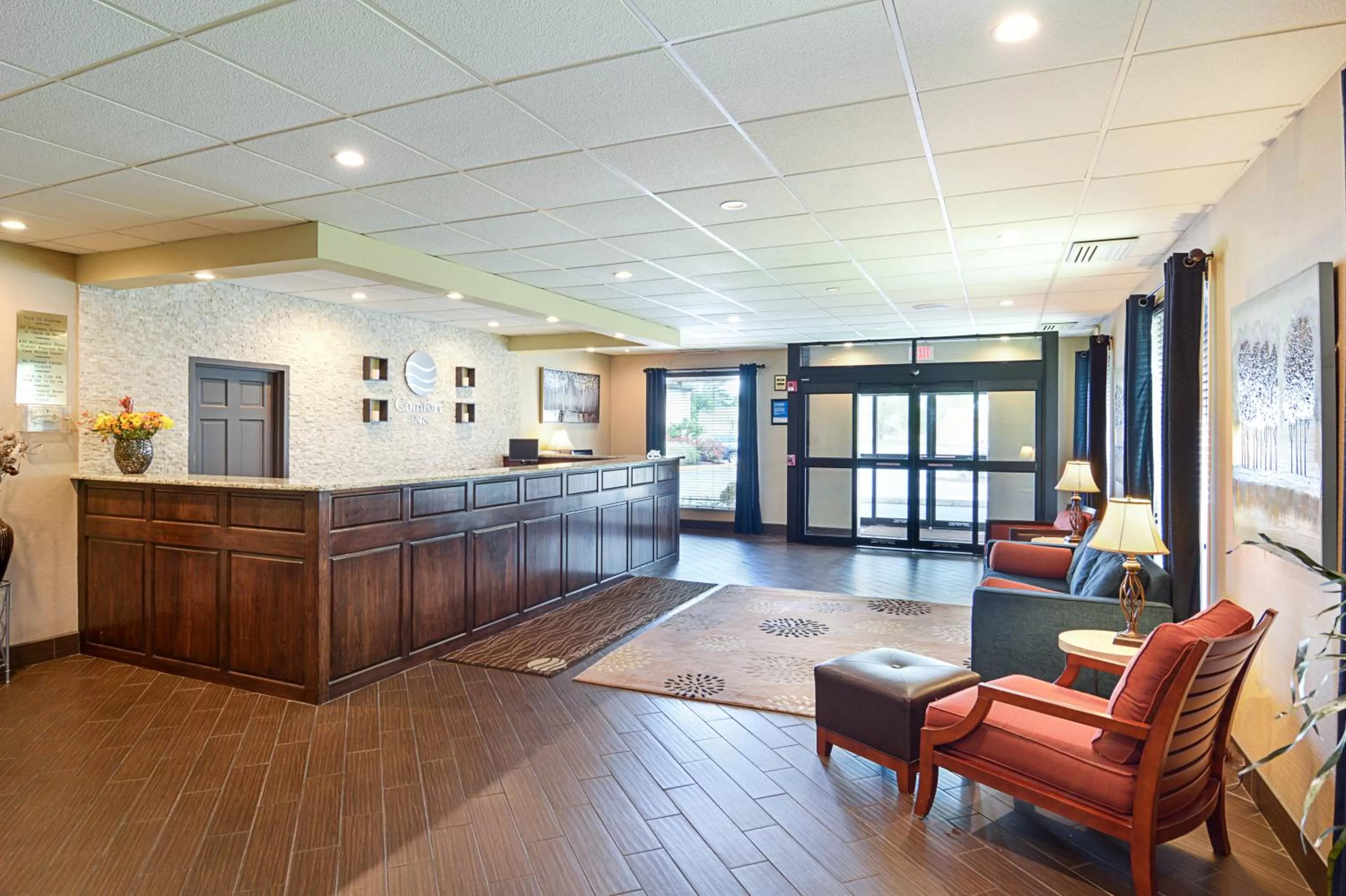 Lobby or reception in Quality Inn Winchester