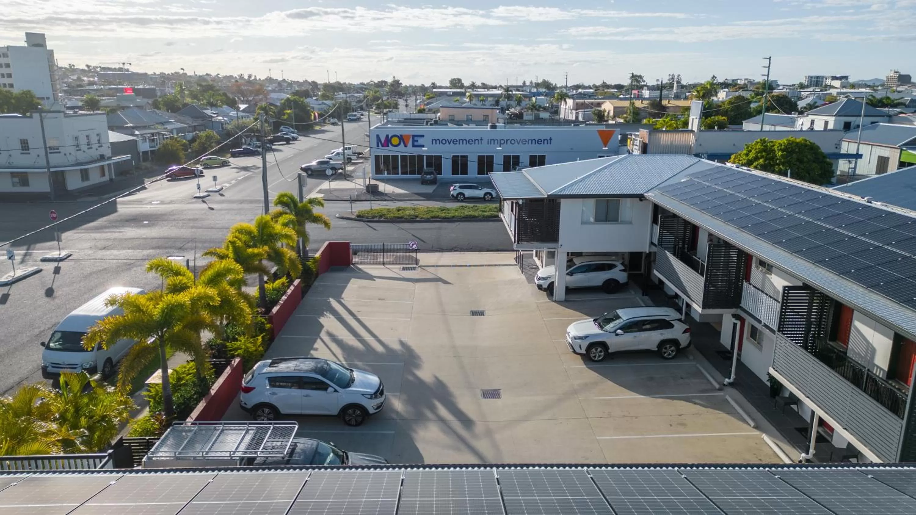 Bird's eye view in Citywalk Motor Inn