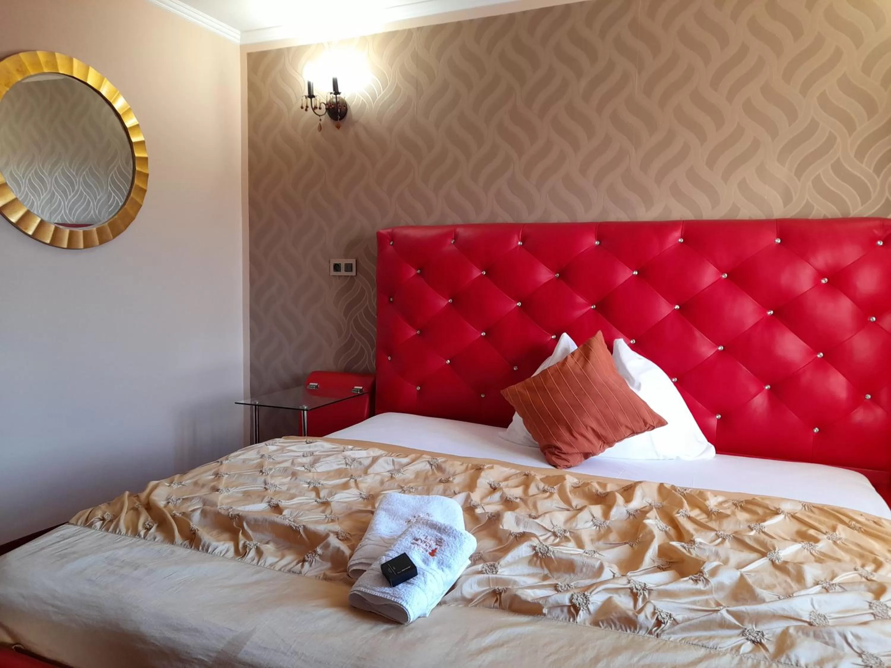 Bed in Wellness Hotel Beethoven