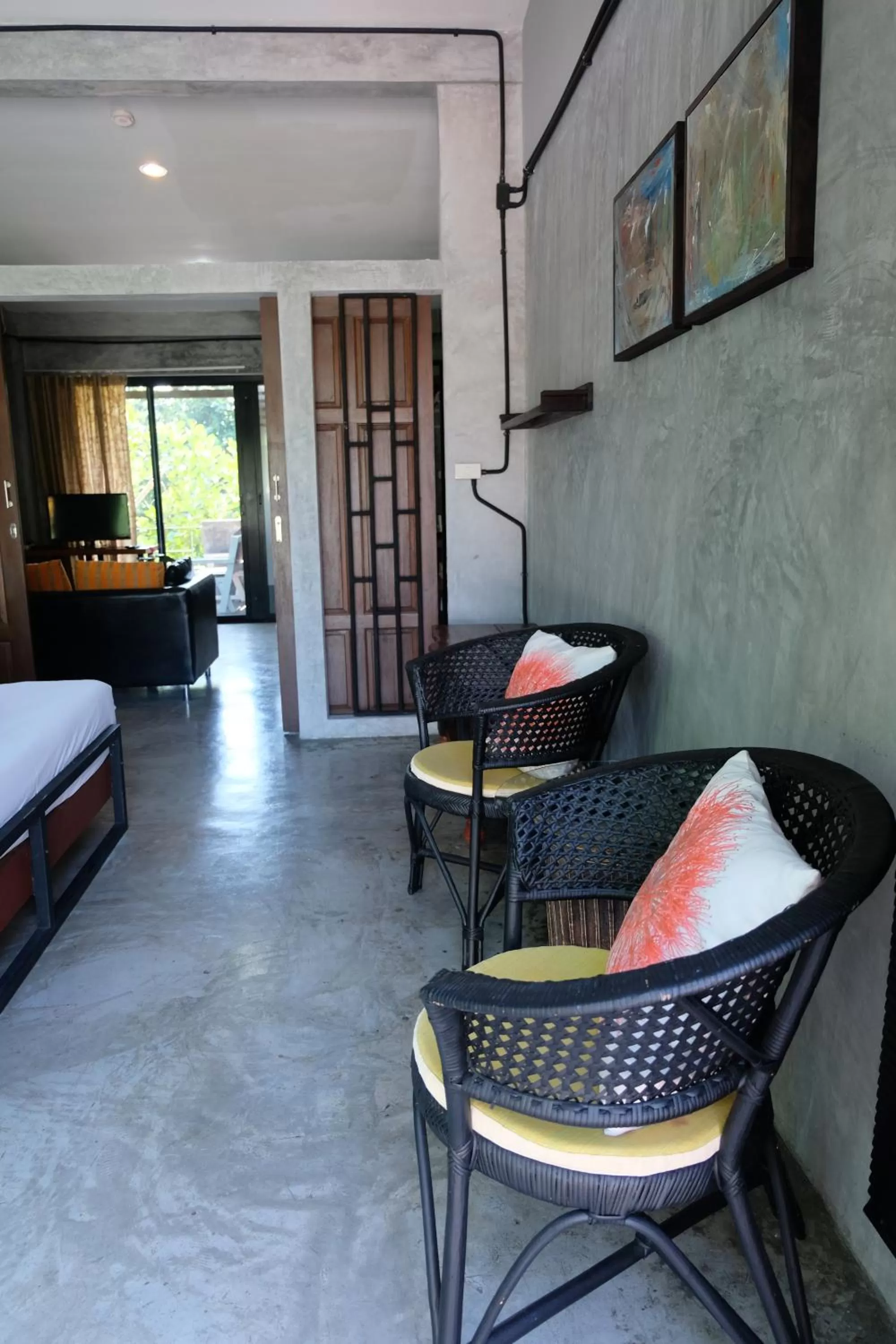 Seating area in Aonang Third Place Hometel