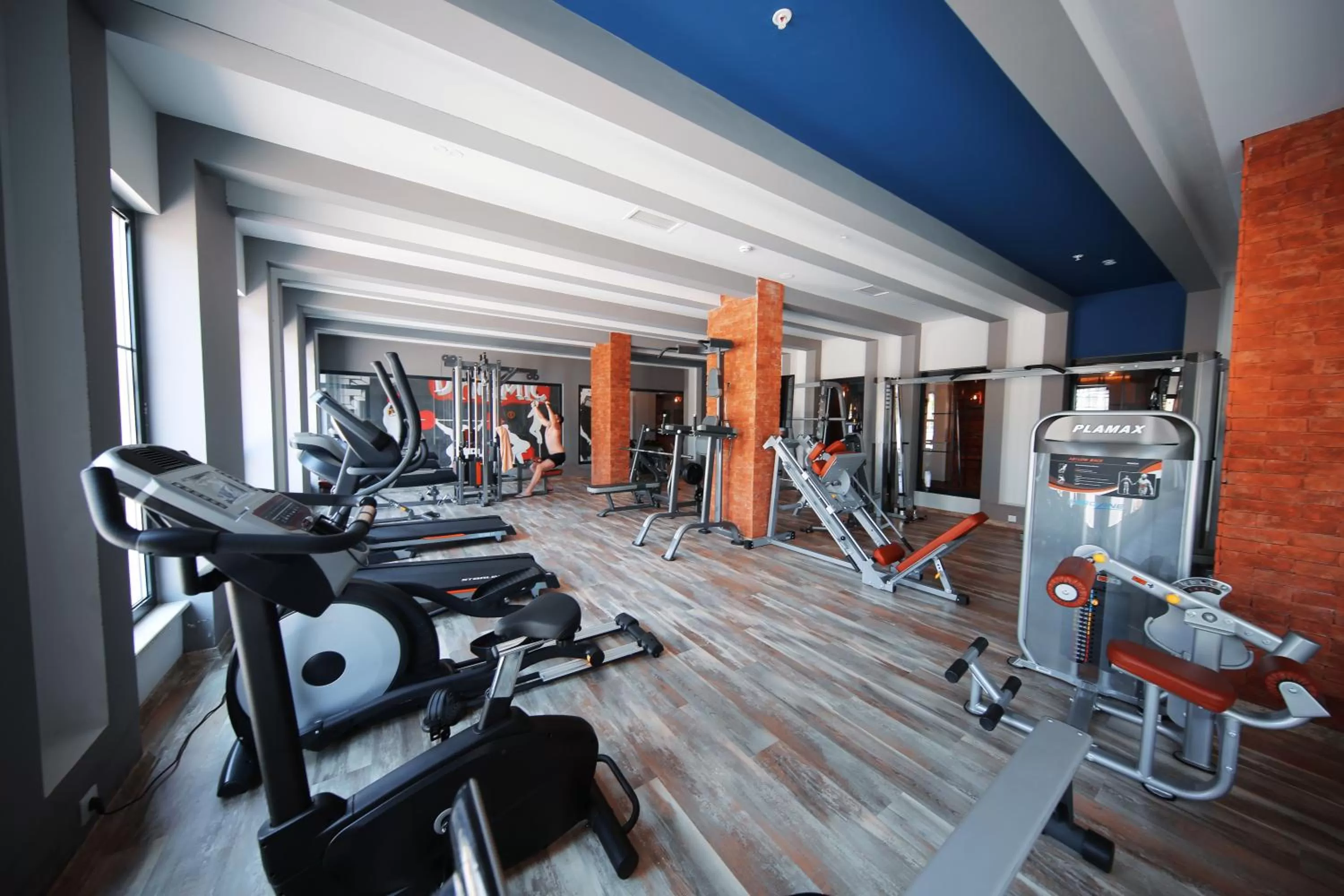 Fitness centre/facilities in Sey Beach Hotel & Spa