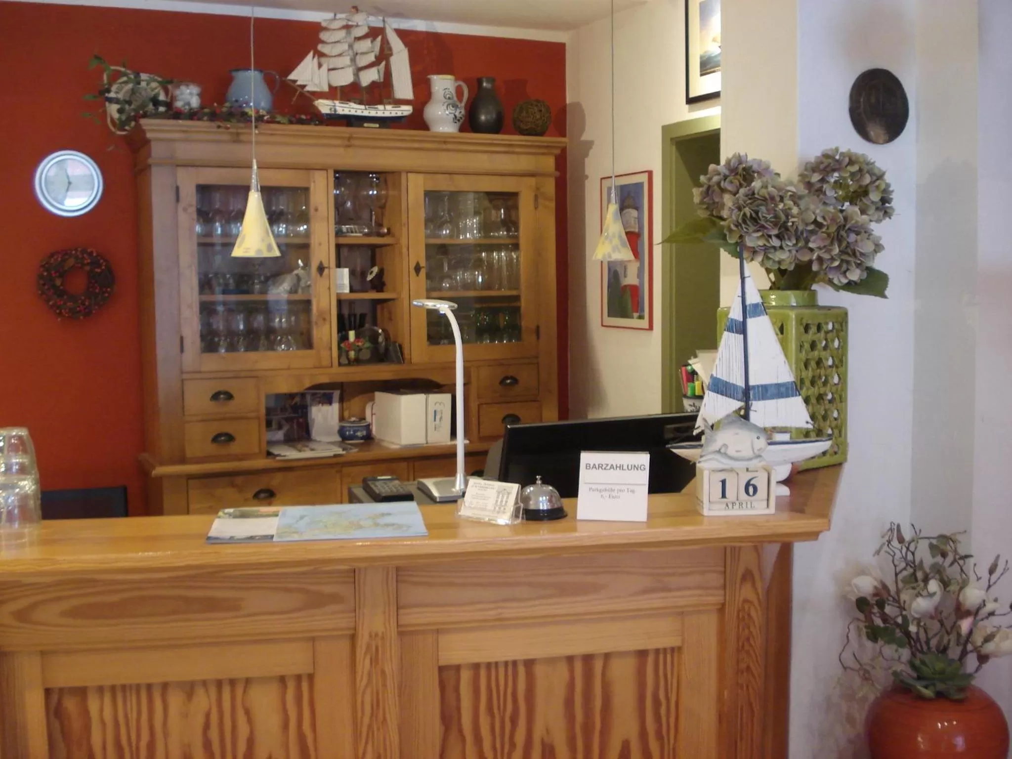 Lobby or reception, Lobby/Reception in Pension Zur Fährbrücke