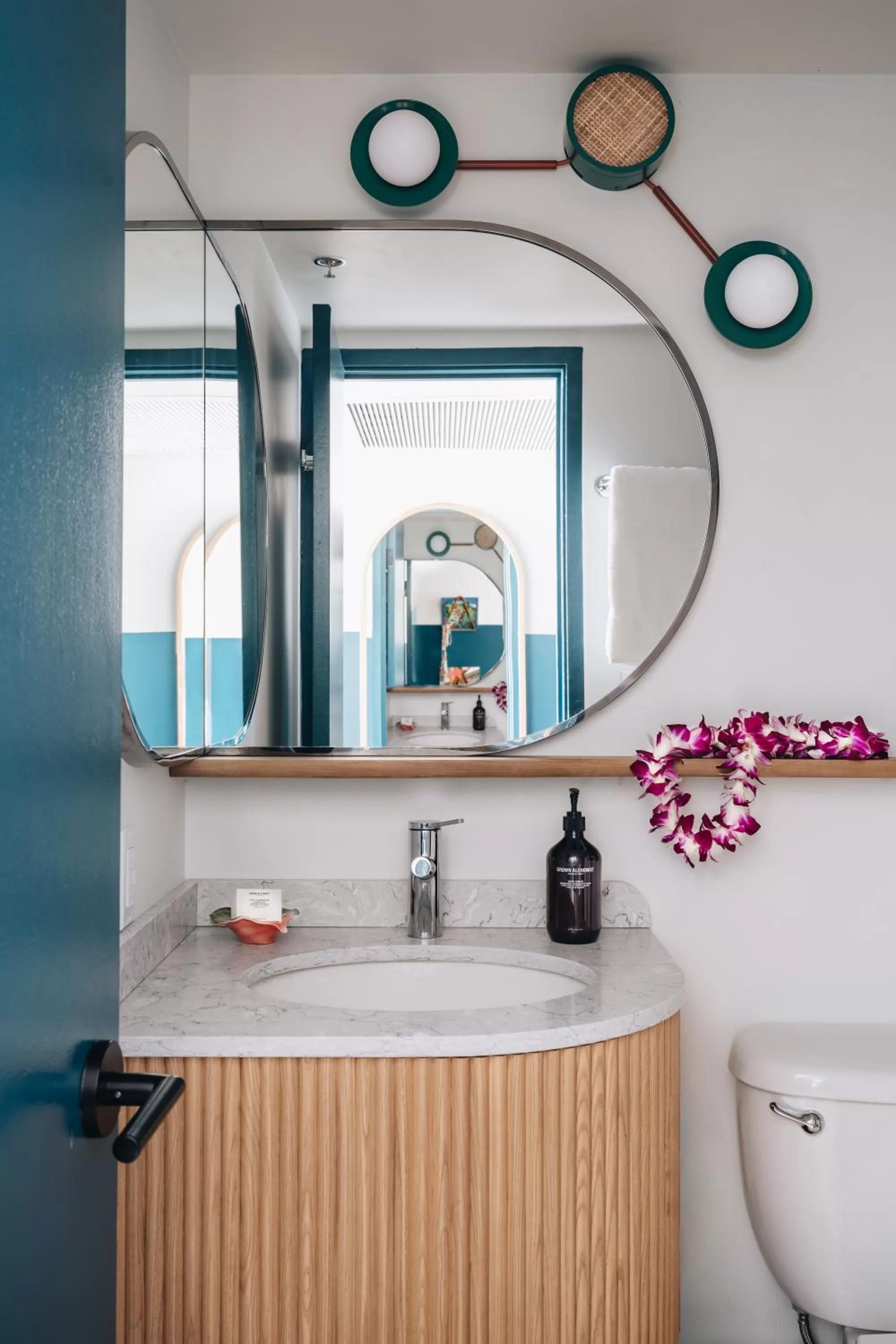 Toilet in Wayfinder Waikiki - Voted Top 10 Best Hotels in Hawaii!