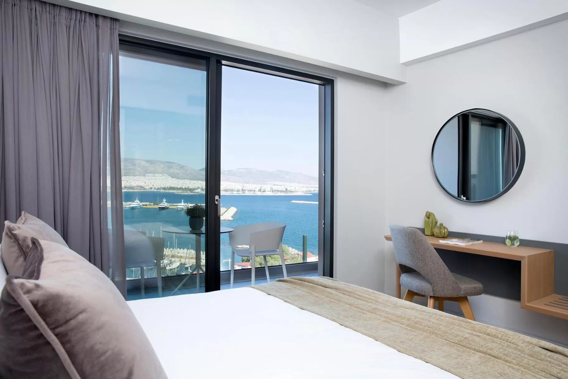 Photo of the whole room, Bed in The Alex Monte Kastella, Santikos Collection