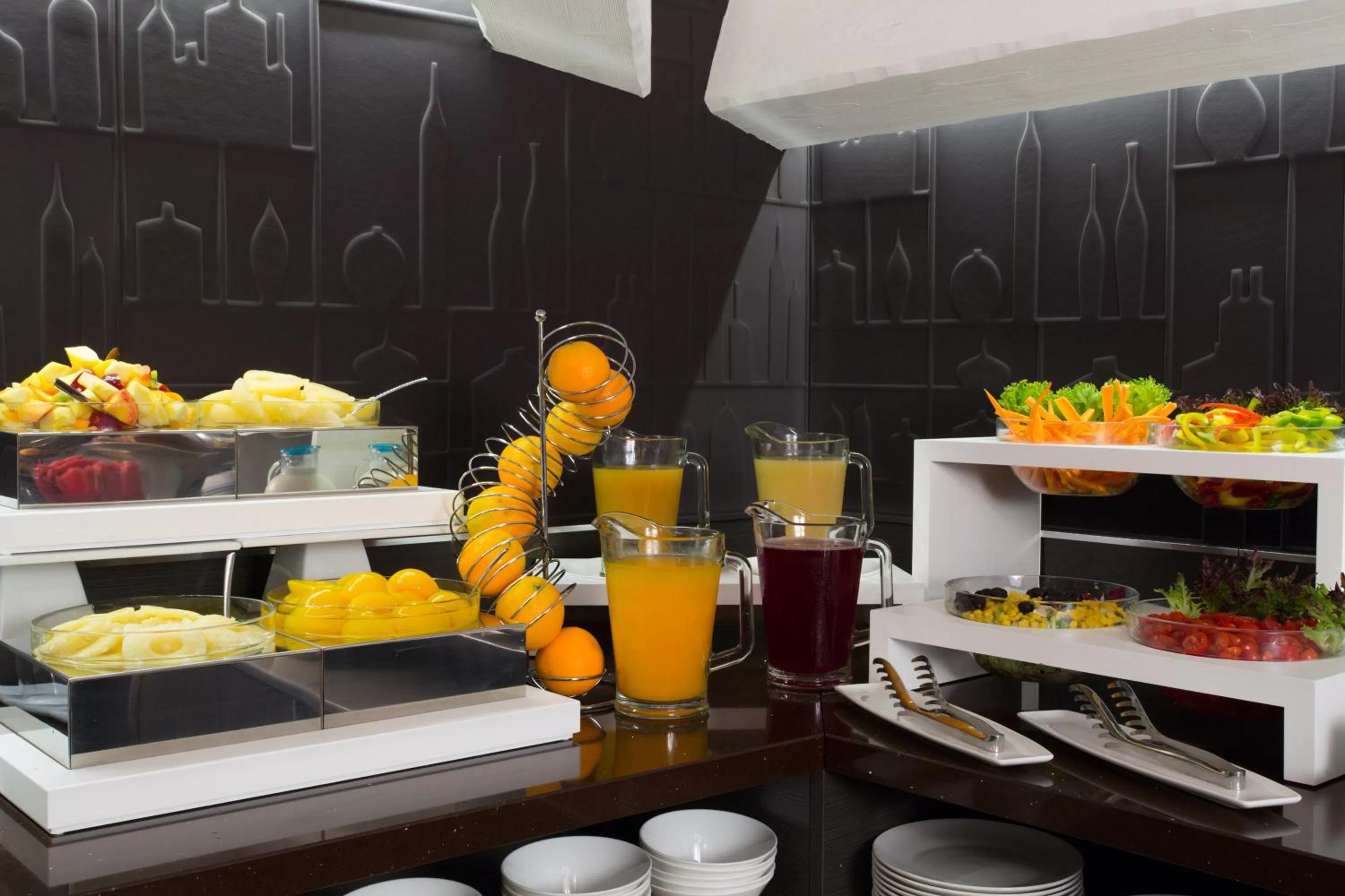 Buffet breakfast in Hotel Spadai