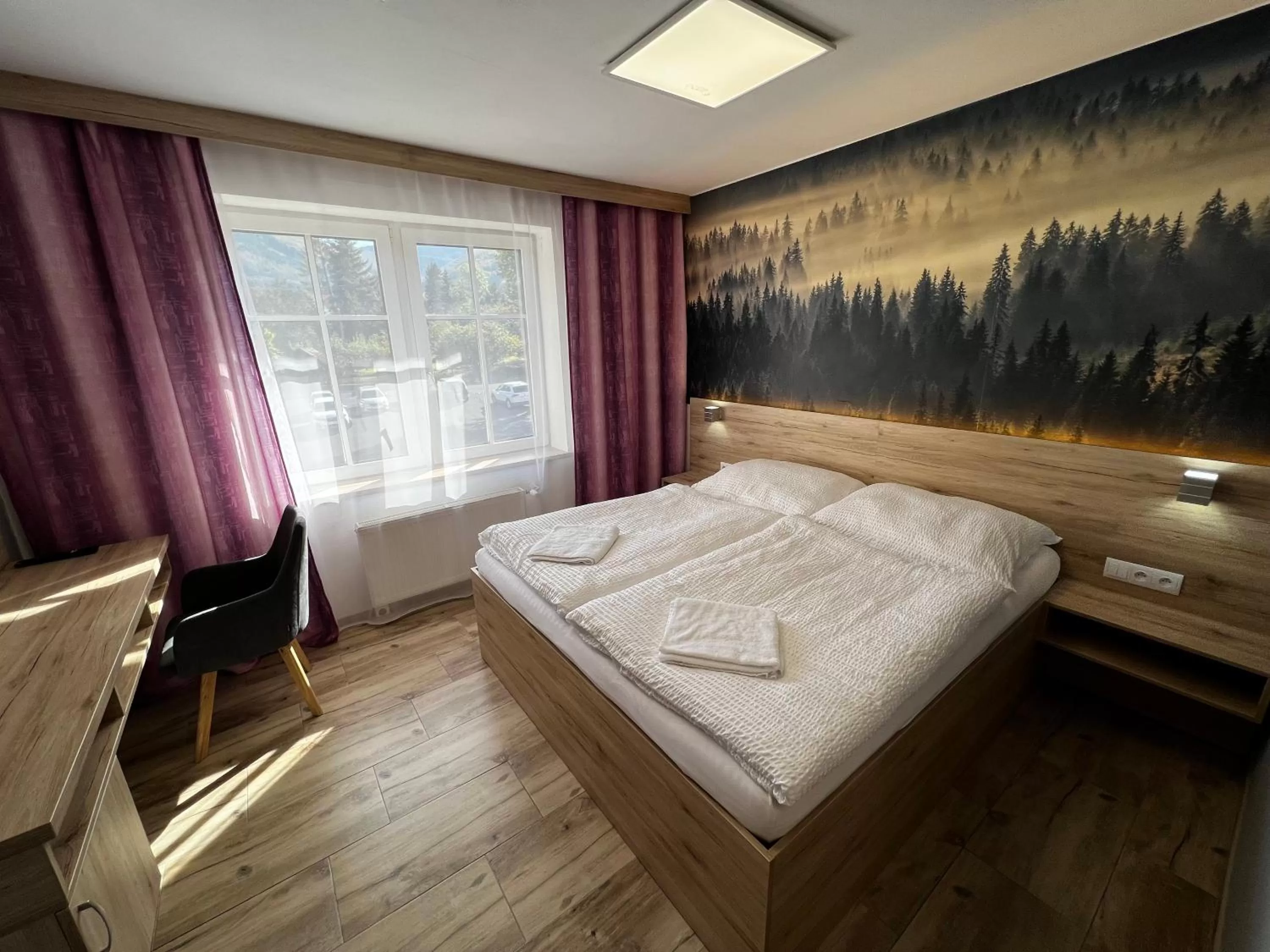 Bed in Hotel U Kociana