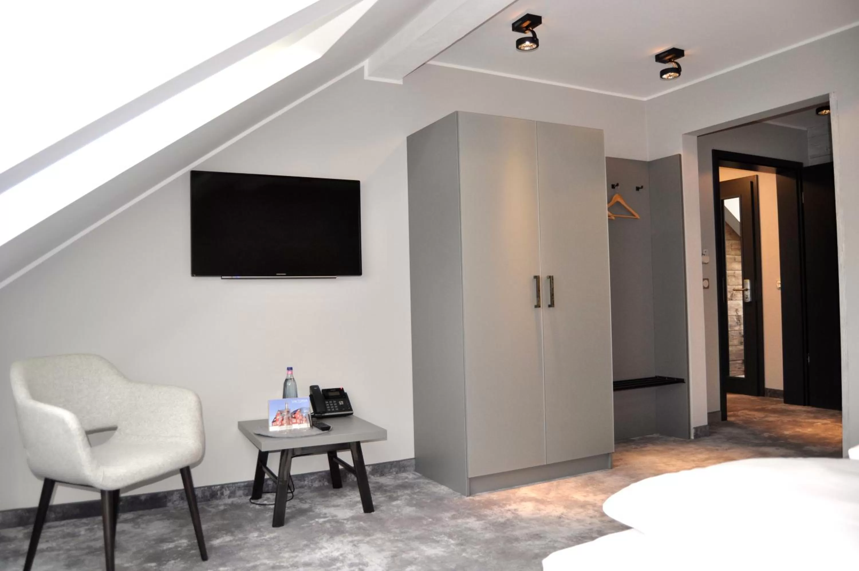 Bedroom in StrandBerg's Designhotel Viktoria