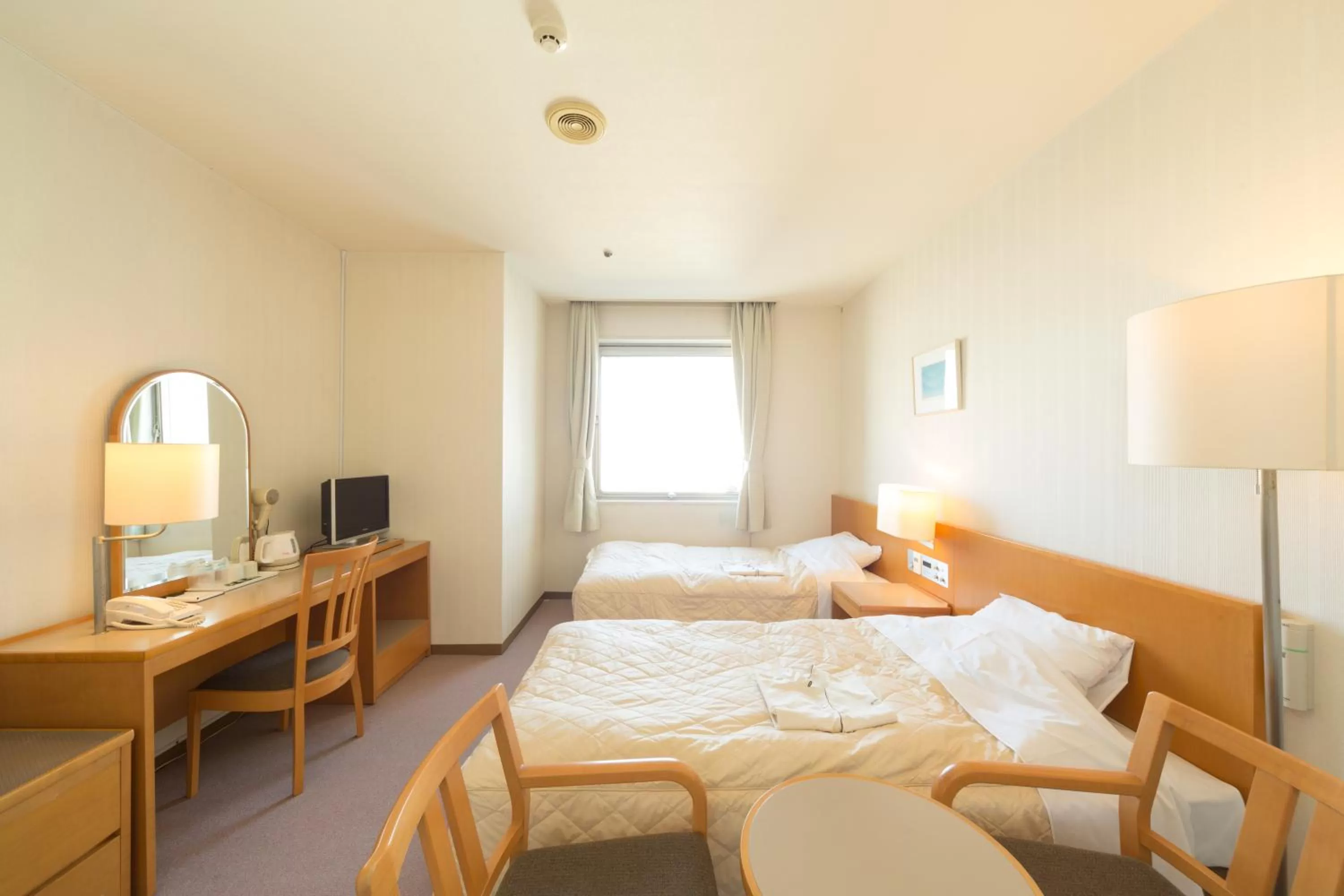 Photo of the whole room, Bed in Hiroshima International Youth House JMS Aster Plaza