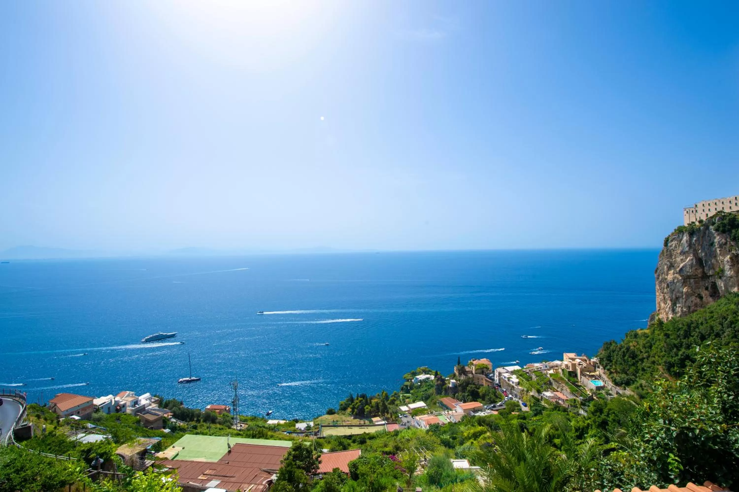 Natural landscape, Sea View in Villa Foglia Amalfi