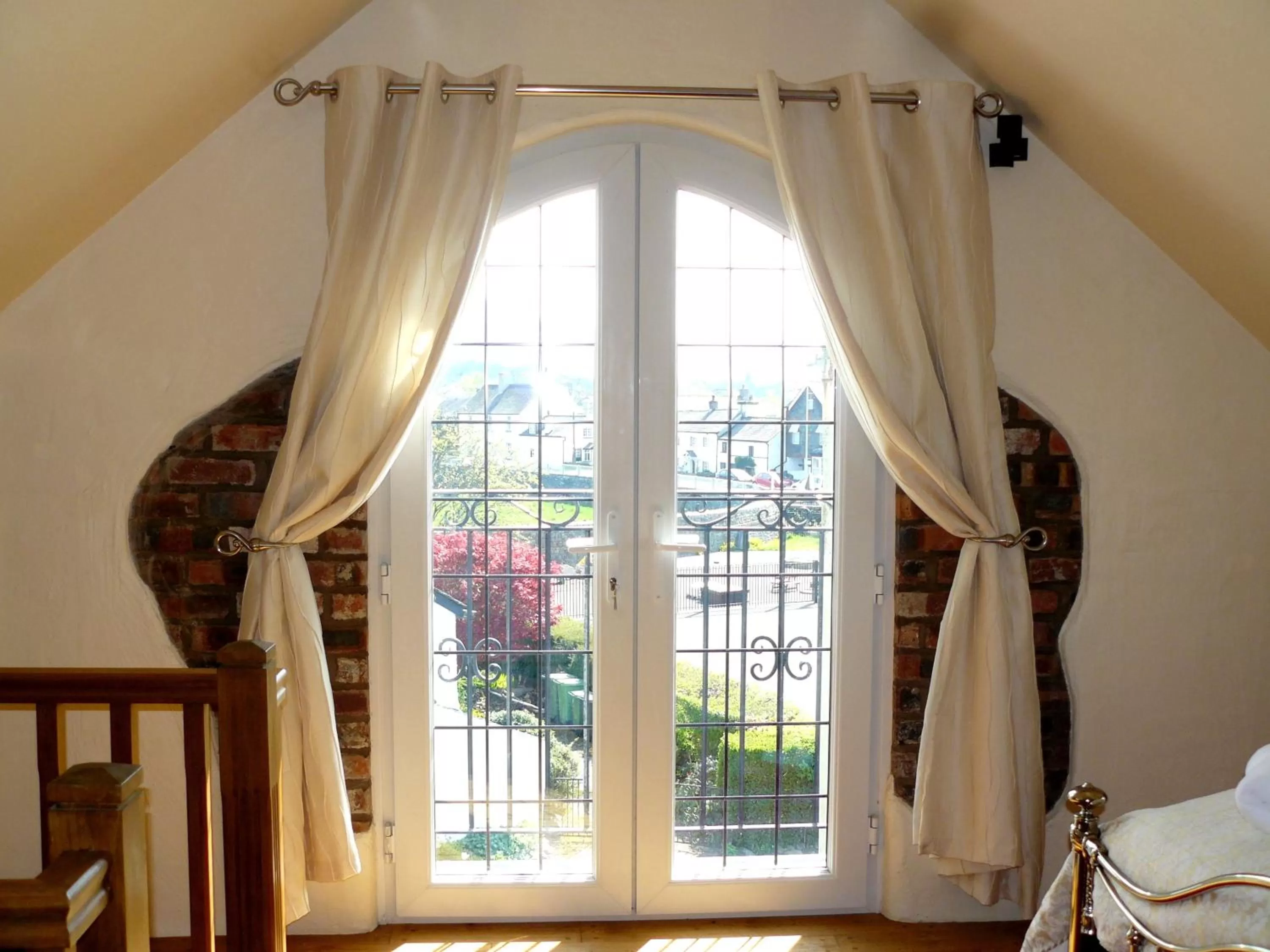 Decorative detail, Bed in Riverside Escape