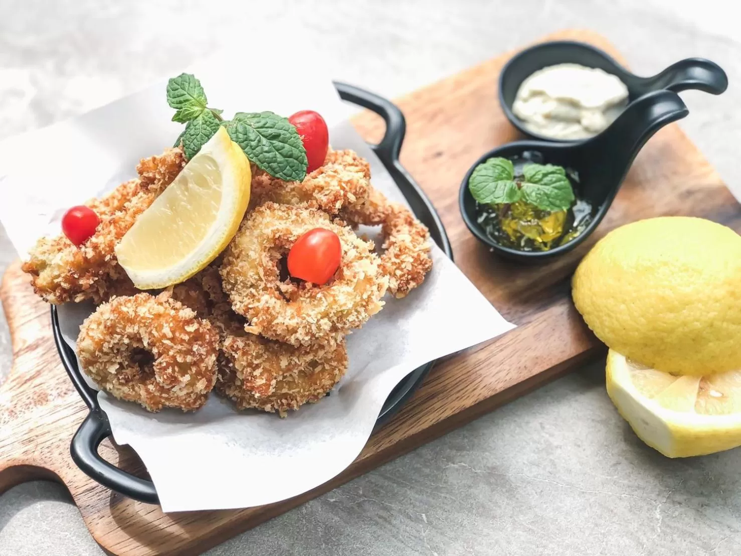 Food close-up in The Beach Natural Resort Koh Kood