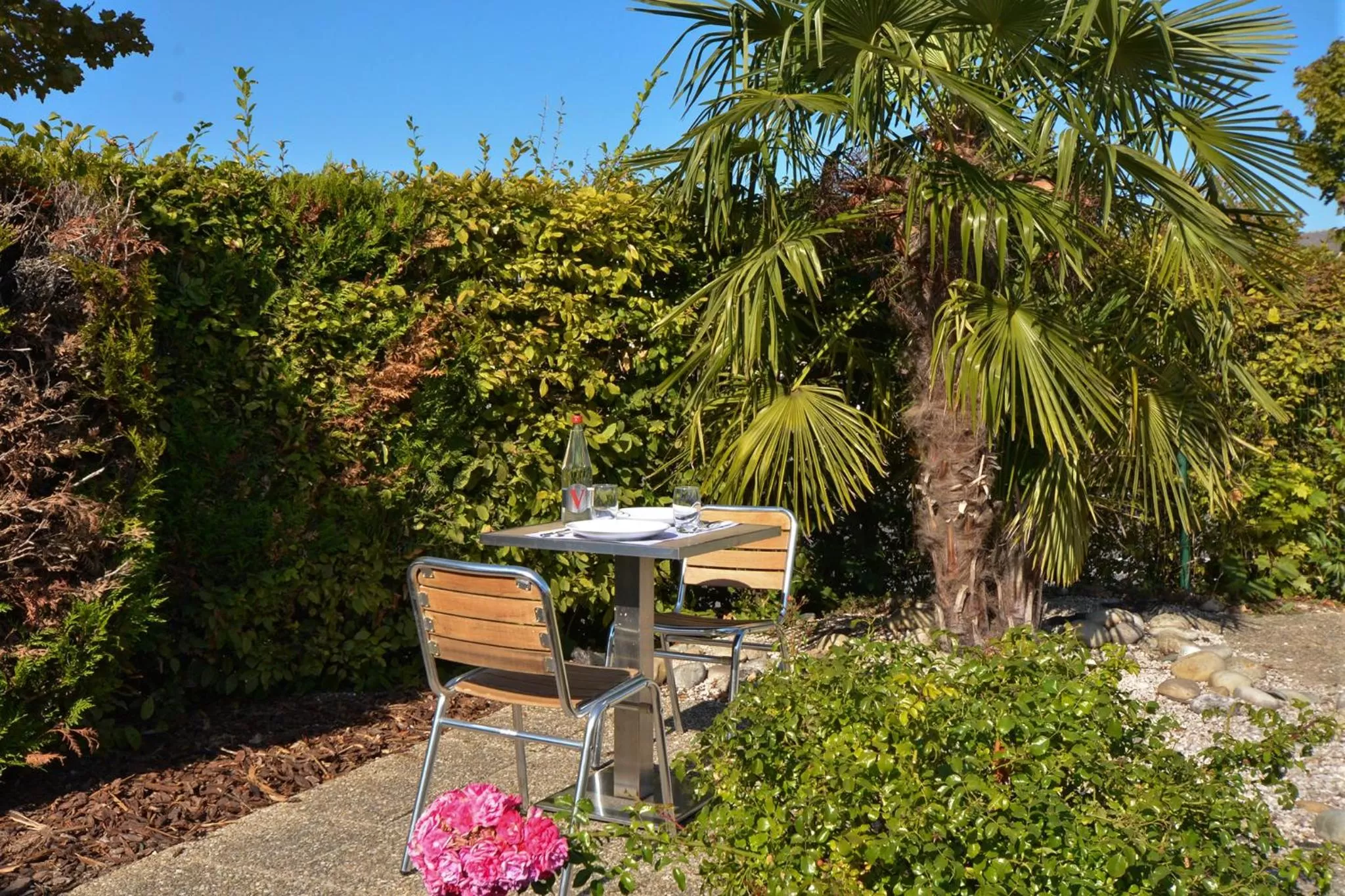 Garden in Campanile Reims Ouest - Tinqueux