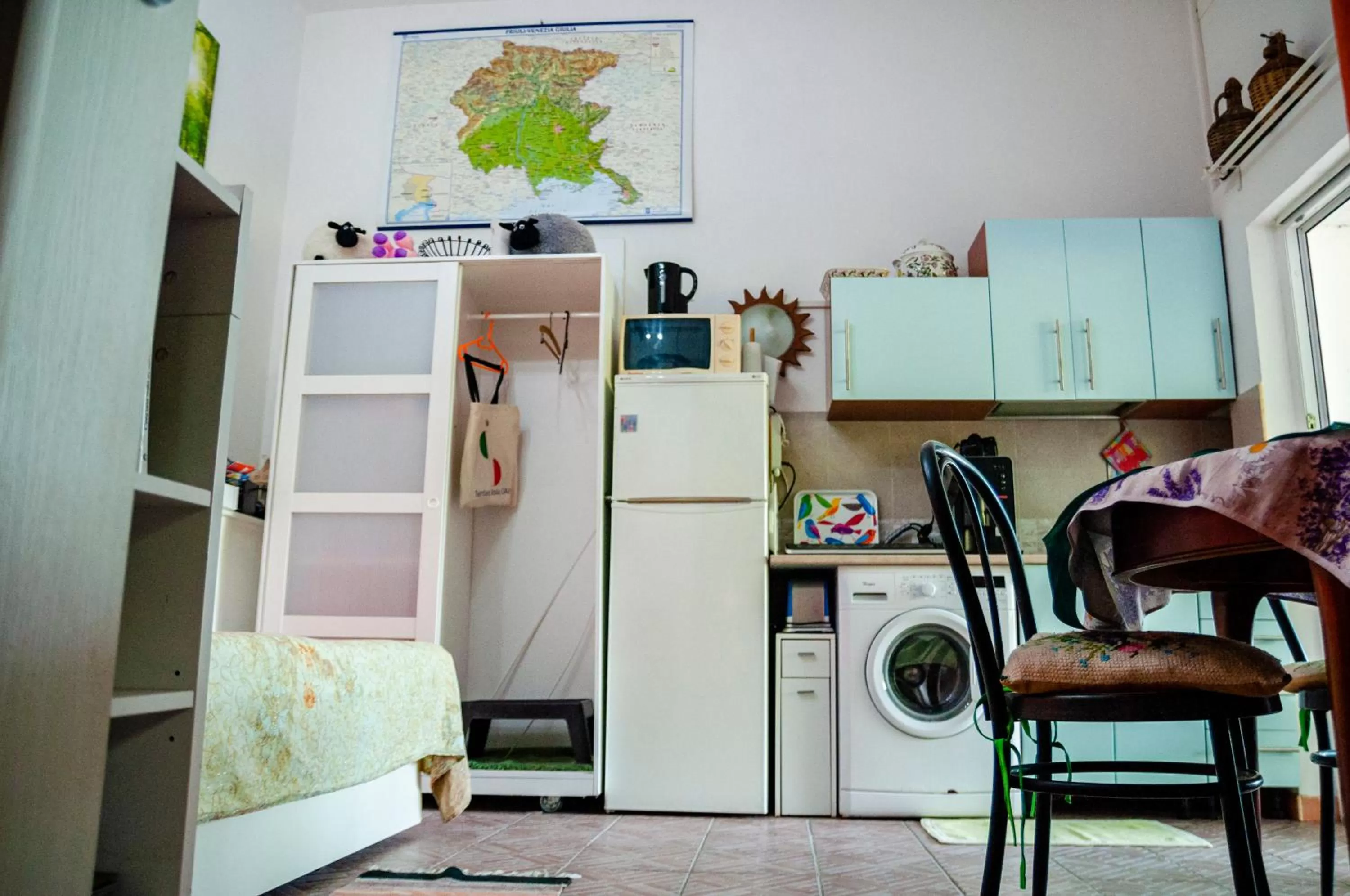 Kitchen or kitchenette in Su da noi