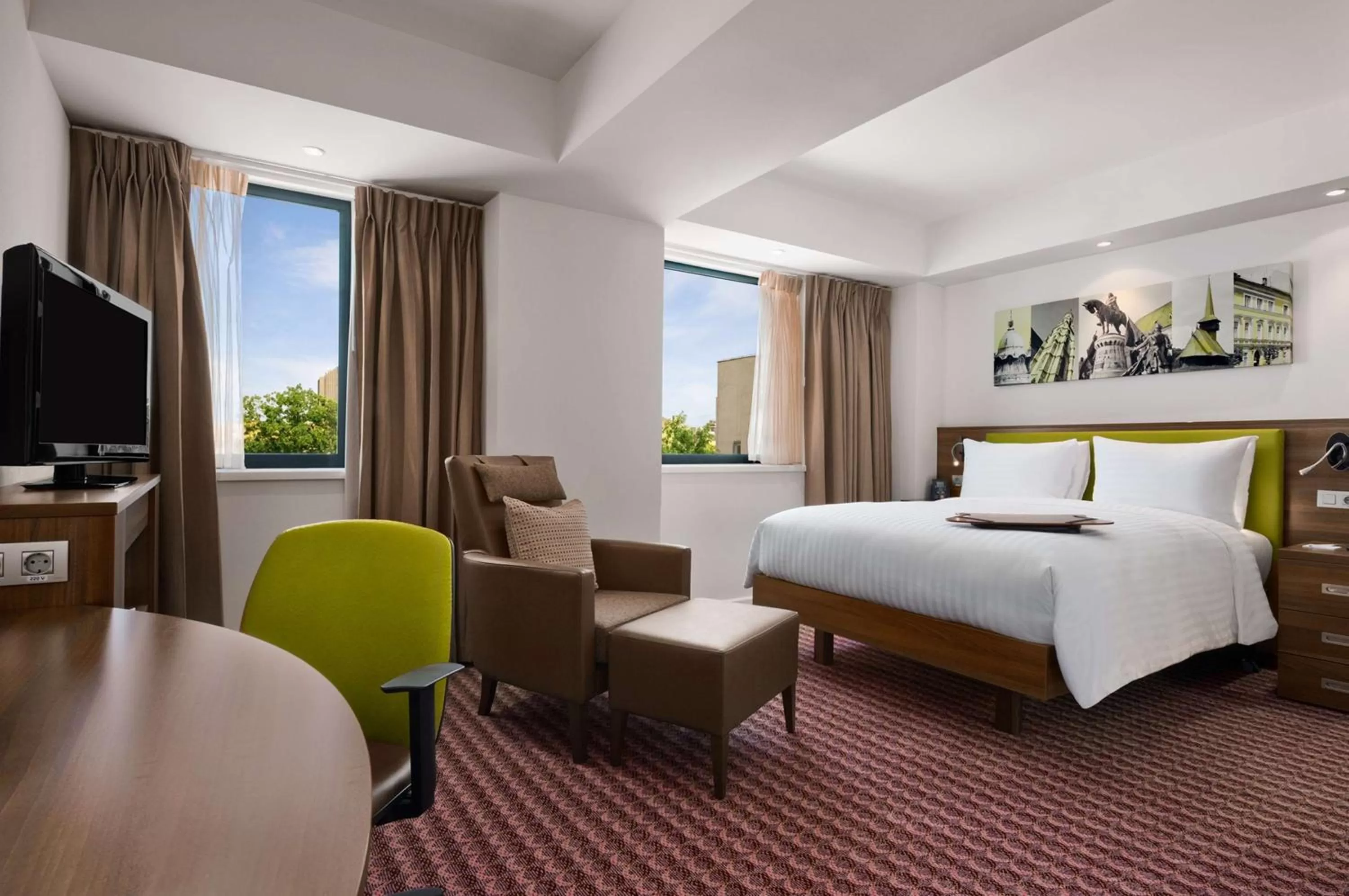 Bedroom, Bed in Hampton by Hilton Cluj-Napoca