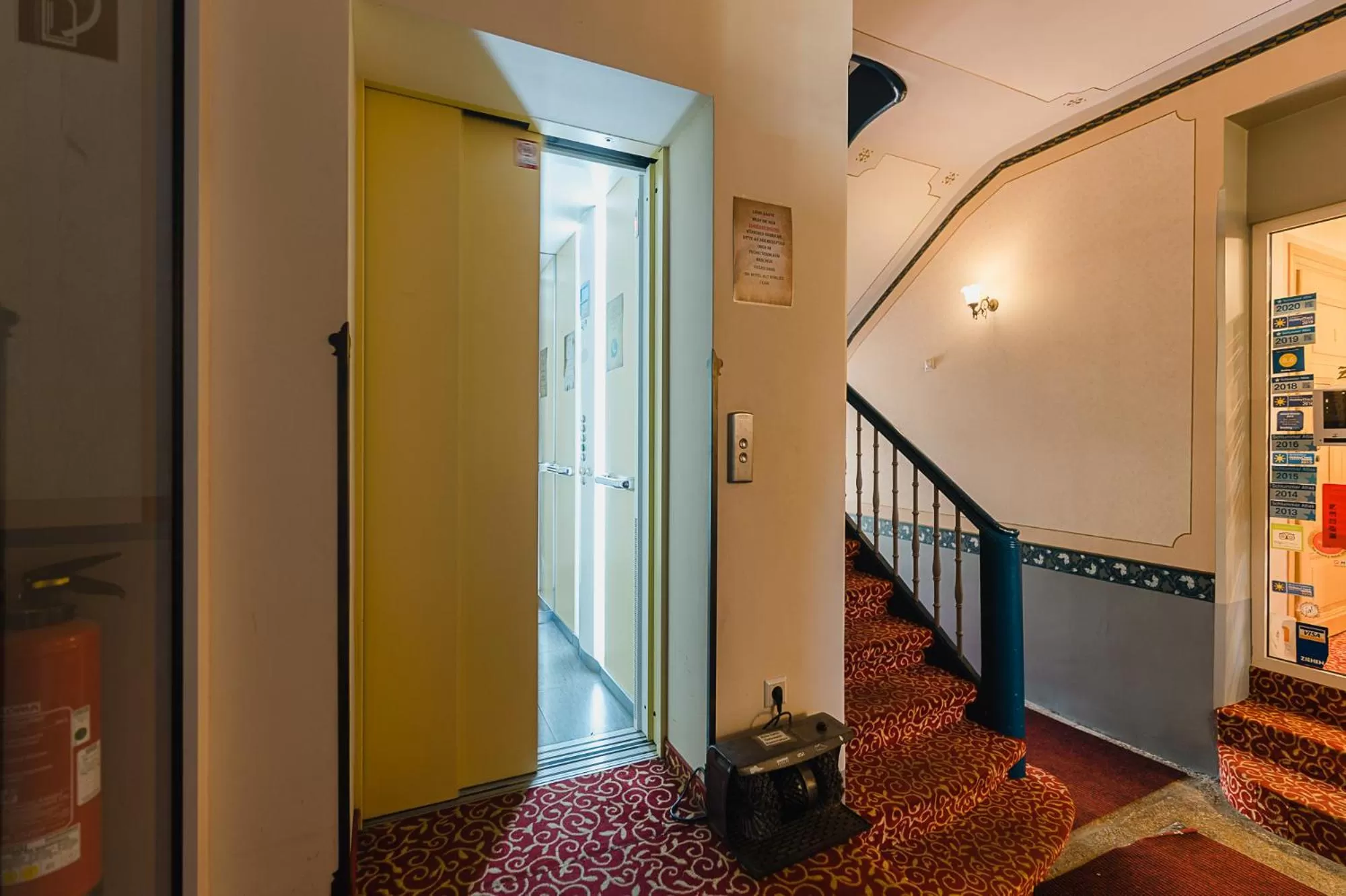 elevator in Hotel Alt Görlitz